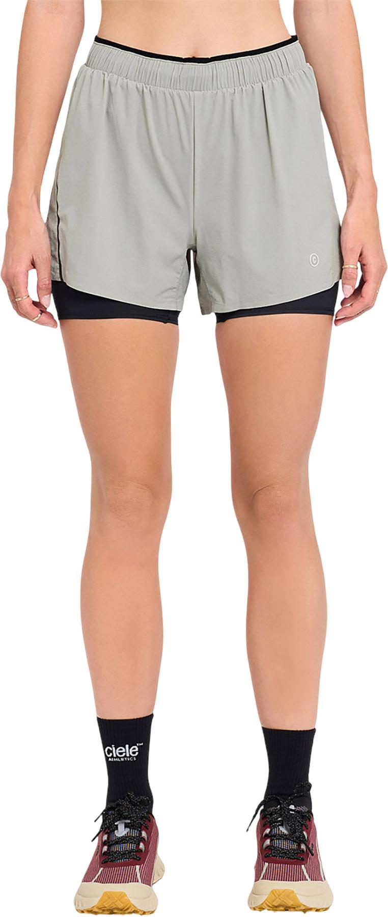 Product gallery image number 7 for product Short de course avec doublure longue intégrée DLY 2 4" - Femme