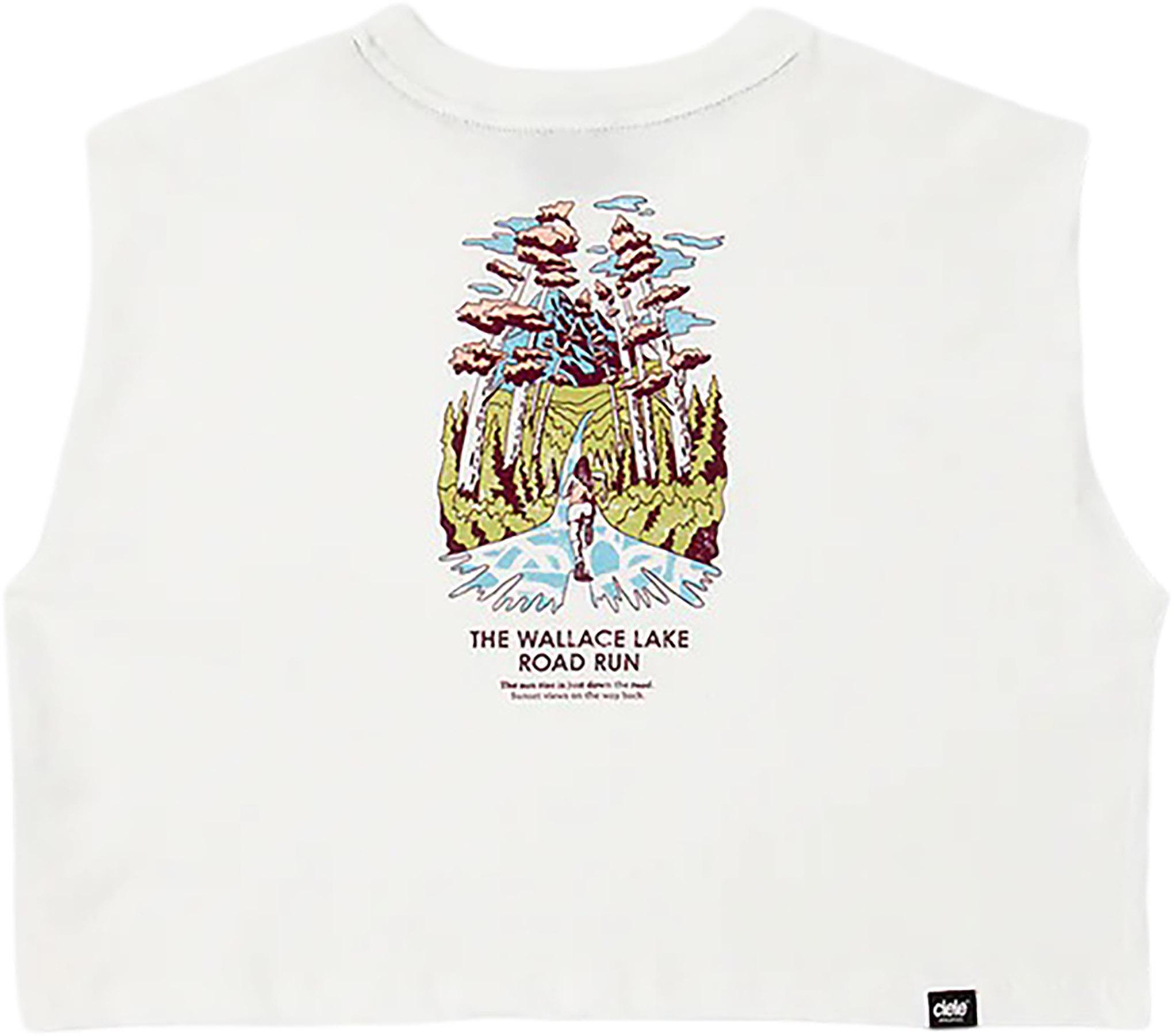 Product gallery image number 2 for product ORTank Cropped 
Wallace Lake Road - Femme