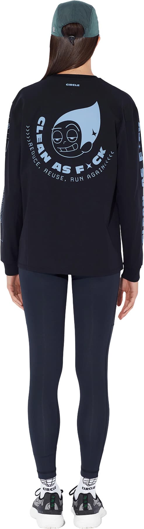 Product gallery image number 2 for product Clean As Fuck Long-Sleeve T-Shirt - Unisex