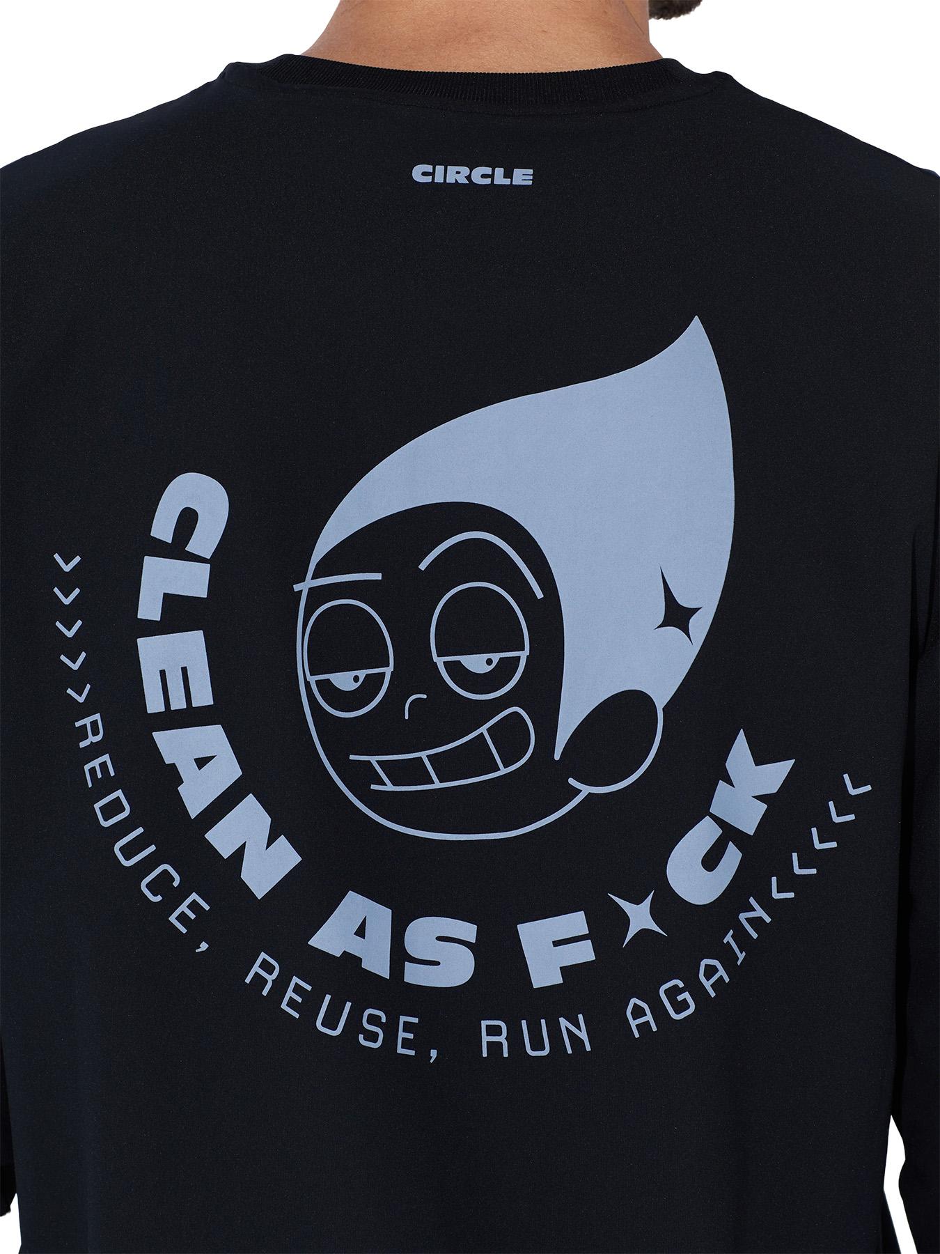 Product gallery image number 4 for product Clean As Fuck Long-Sleeve T-Shirt - Unisex