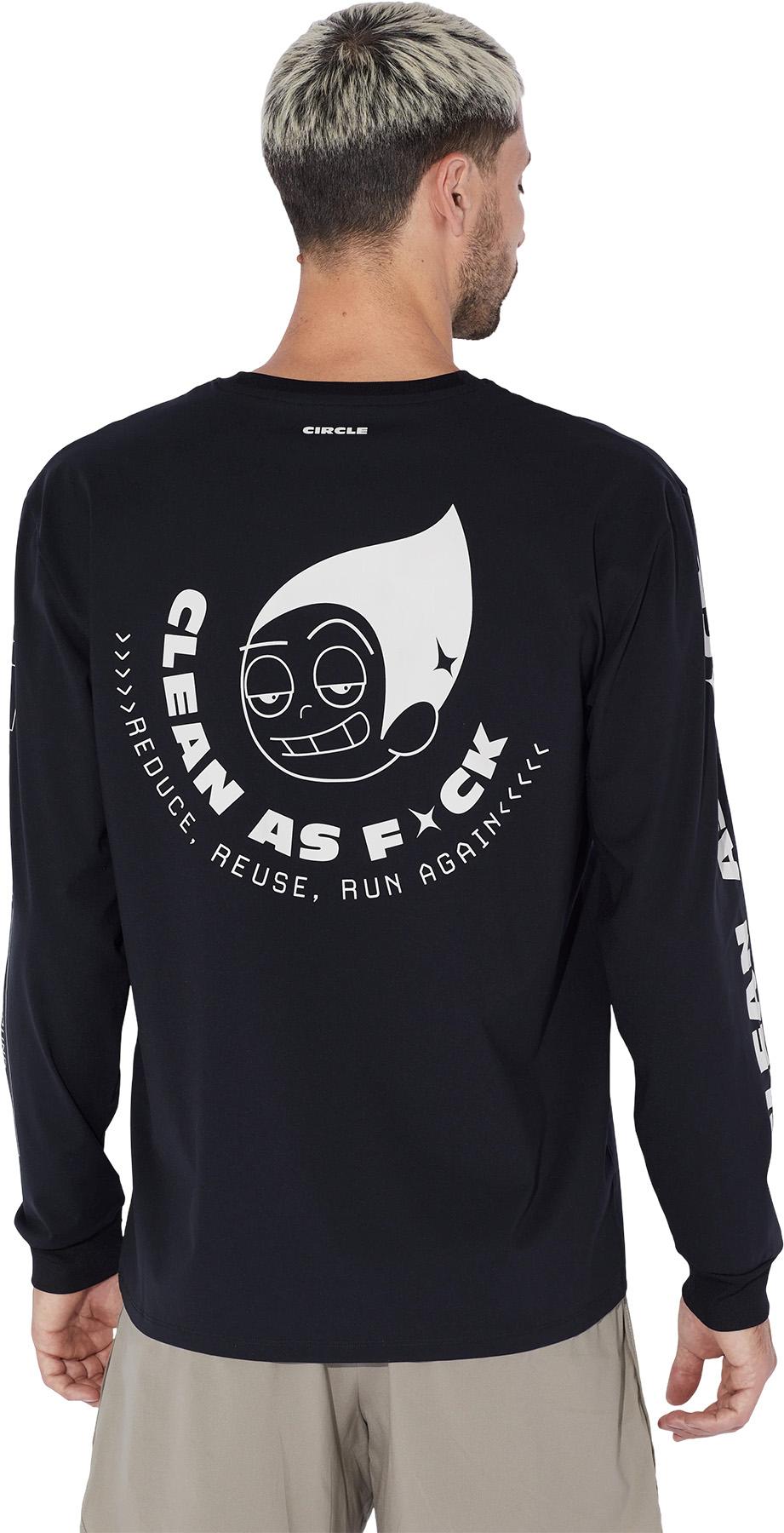 Product gallery image number 2 for product Clean As Fuck Long-Sleeve T-Shirt - Unisex
