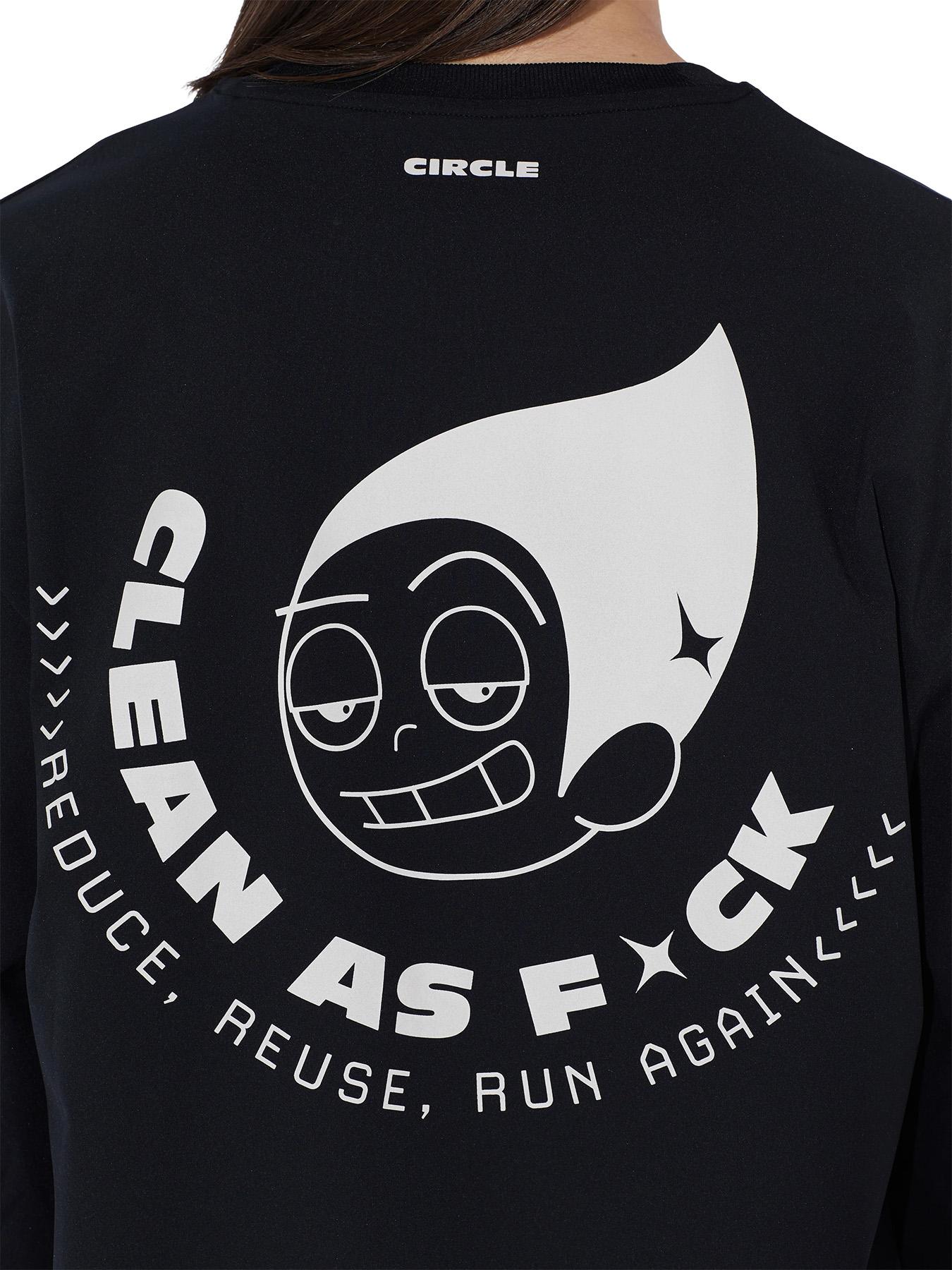 Product gallery image number 10 for product Clean As Fuck Long-Sleeve T-Shirt - Unisex
