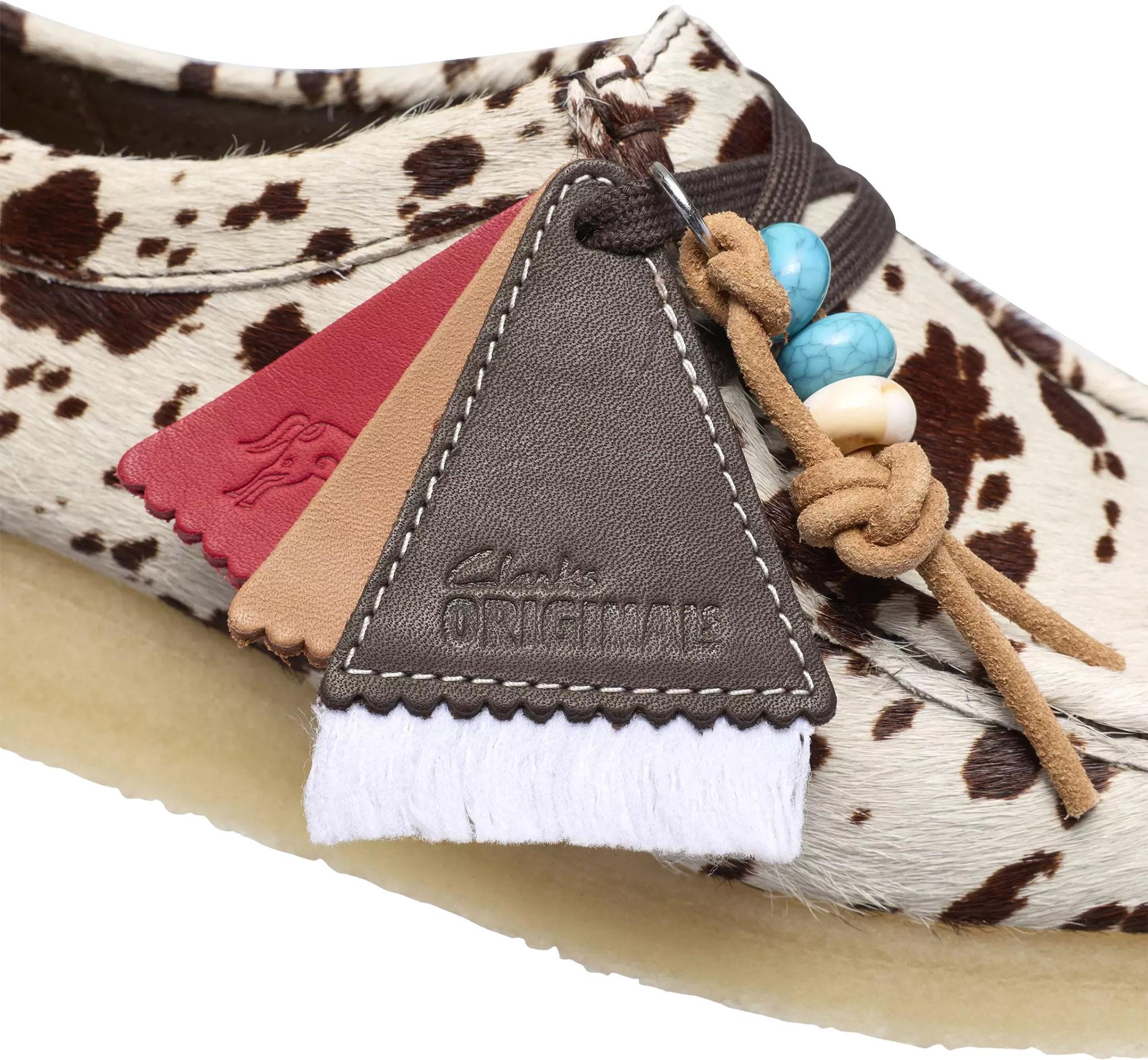 Numéro de l'image de la galerie de produits 4 pour le produit Chaussures Wallabee imprimé vache brune - Femme