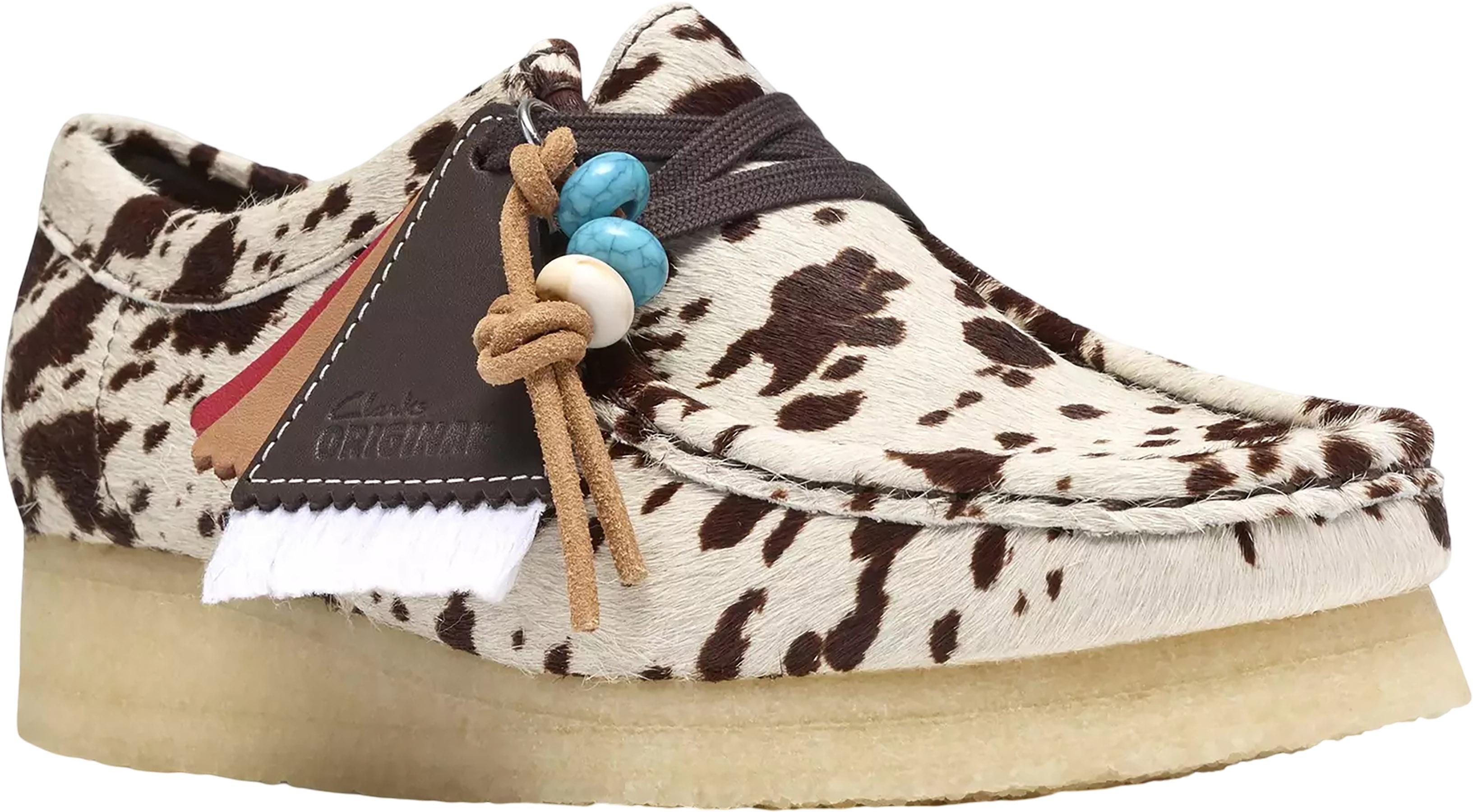 Numéro de l'image de la galerie de produits 5 pour le produit Chaussures Wallabee imprimé vache brune - Femme