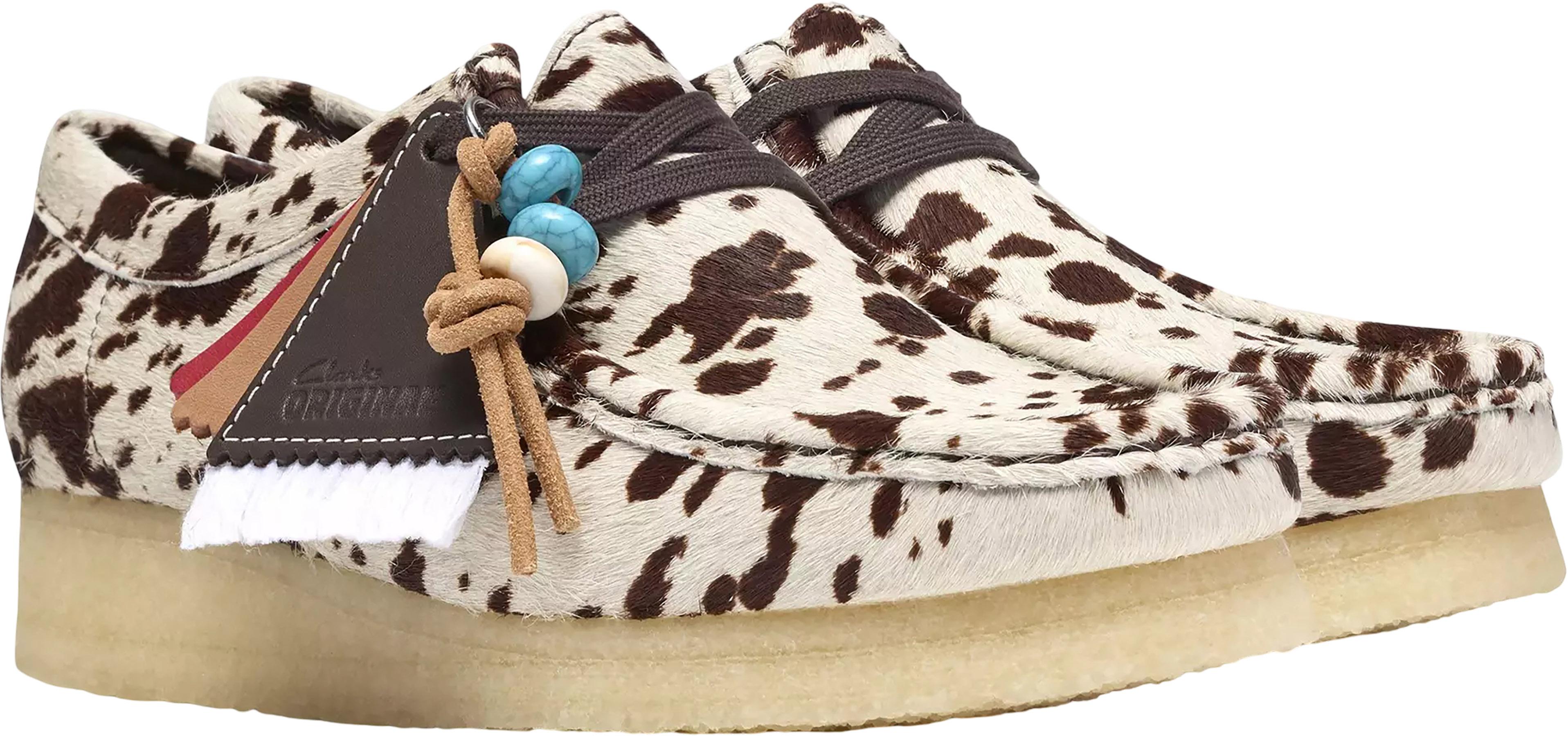 Numéro de l'image de la galerie de produits 6 pour le produit Chaussures Wallabee imprimé vache brune - Femme