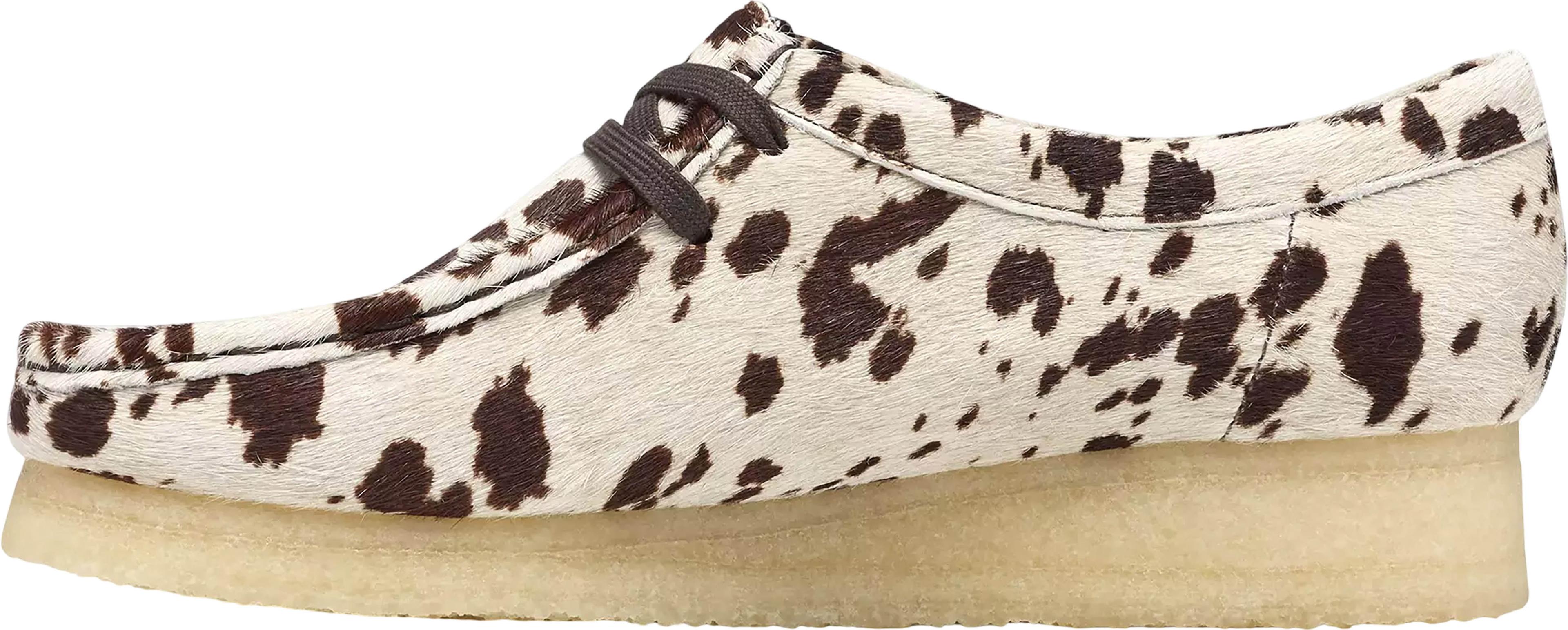Numéro de l'image de la galerie de produits 7 pour le produit Chaussures Wallabee imprimé vache brune - Femme
