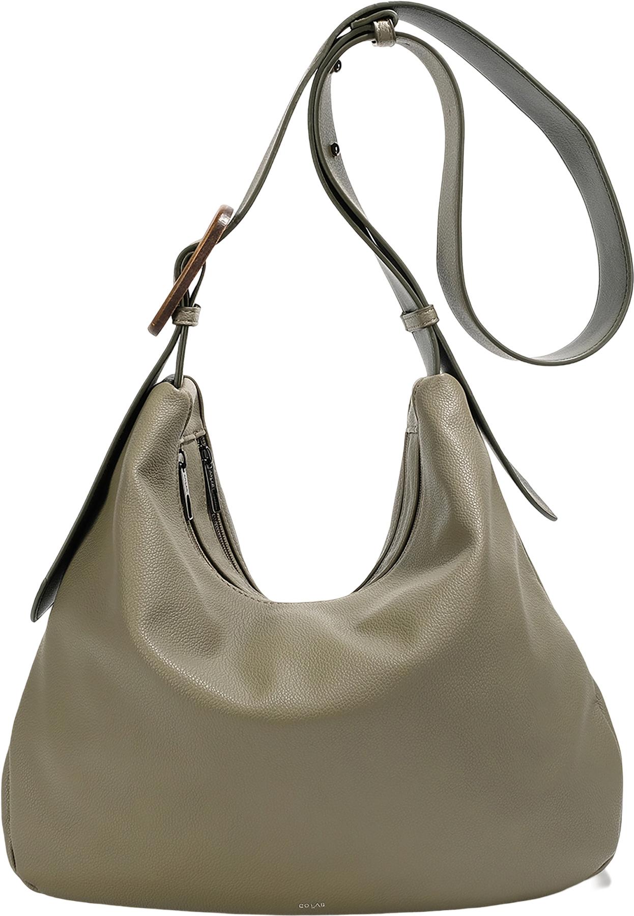 Numéro de l'image de la galerie de produits 2 pour le produit Sac à bandoulière hobo à double fermeture éclair Woodland Chels - Femme