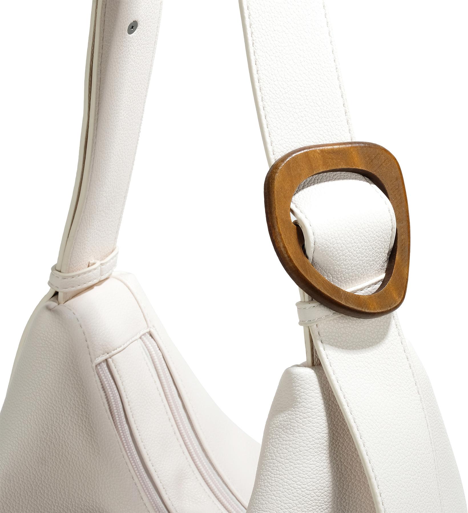 Product gallery image number 2 for product Woodland Chels Double Zip Hobo Shoulder Bag - Women's