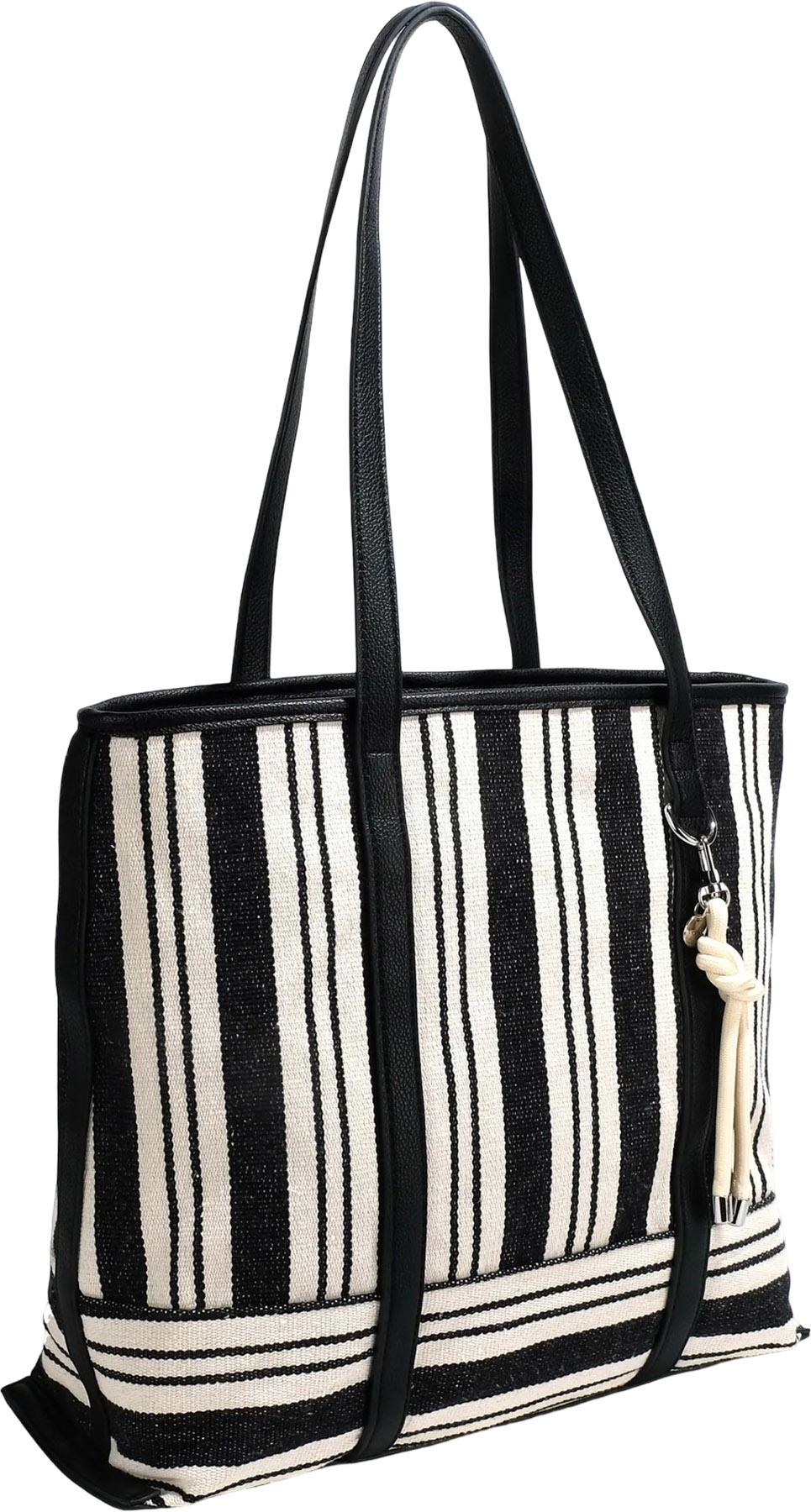Product gallery image number 6 for product Shay Stripes Tote Bag - Women's