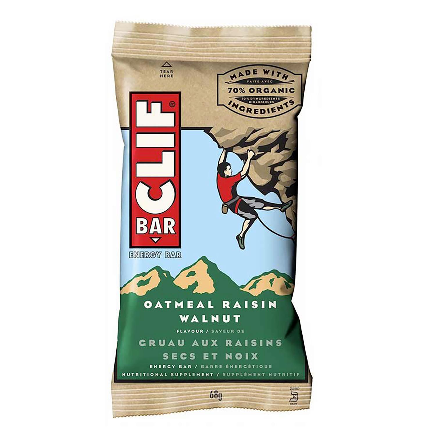Product image for Barre énergétique - Gruau raisins et noix - Boîte de 12 unités x 68 g