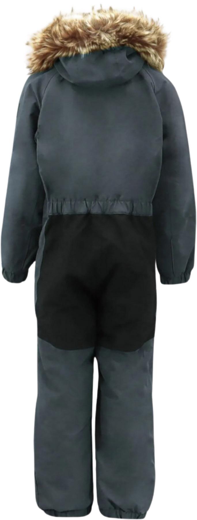 Product gallery image number 2 for product Contrast Fake Fur Winter Coverall - Kids