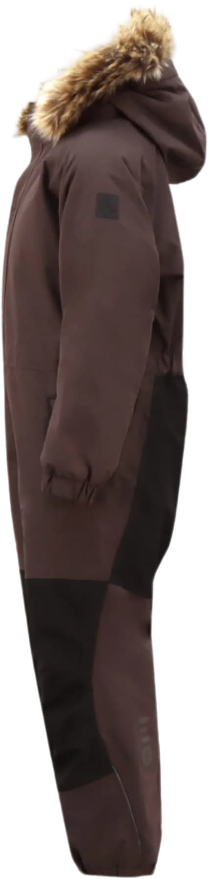 Product gallery image number 3 for product Contrast Fake Fur Winter Coverall - Kids