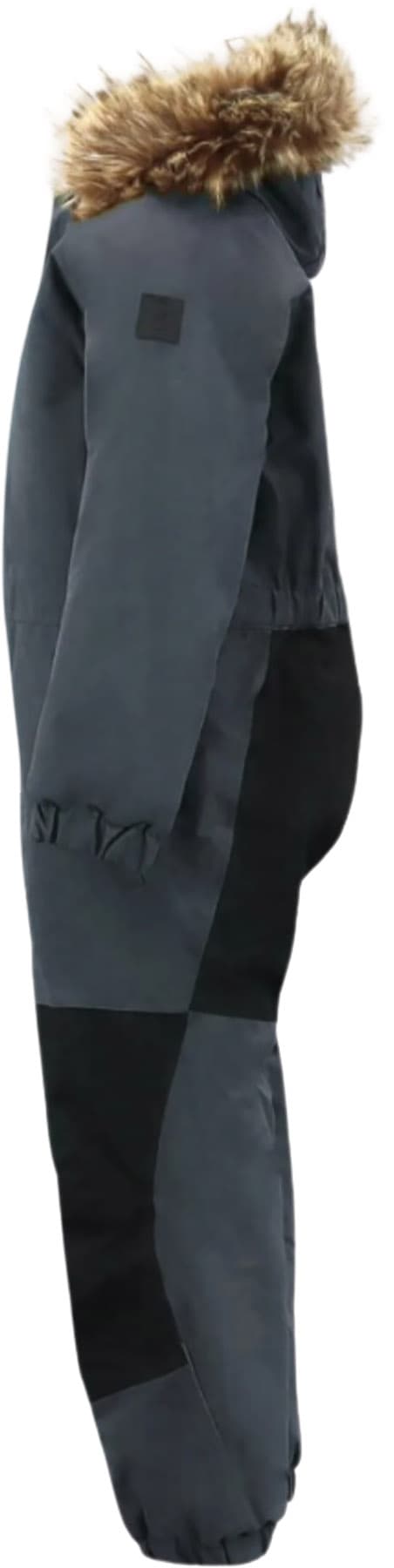 Product gallery image number 3 for product Contrast Fake Fur Winter Coverall - Kids