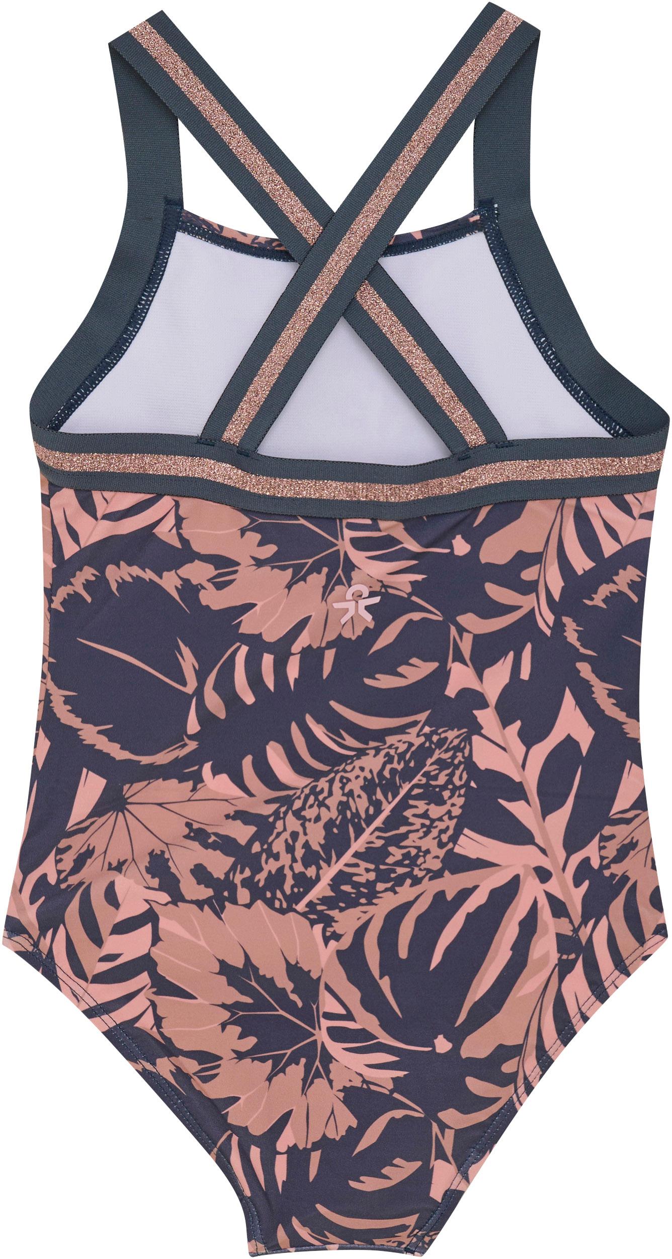 Product gallery image number 2 for product Elastic Straps Swimsuit - Girls