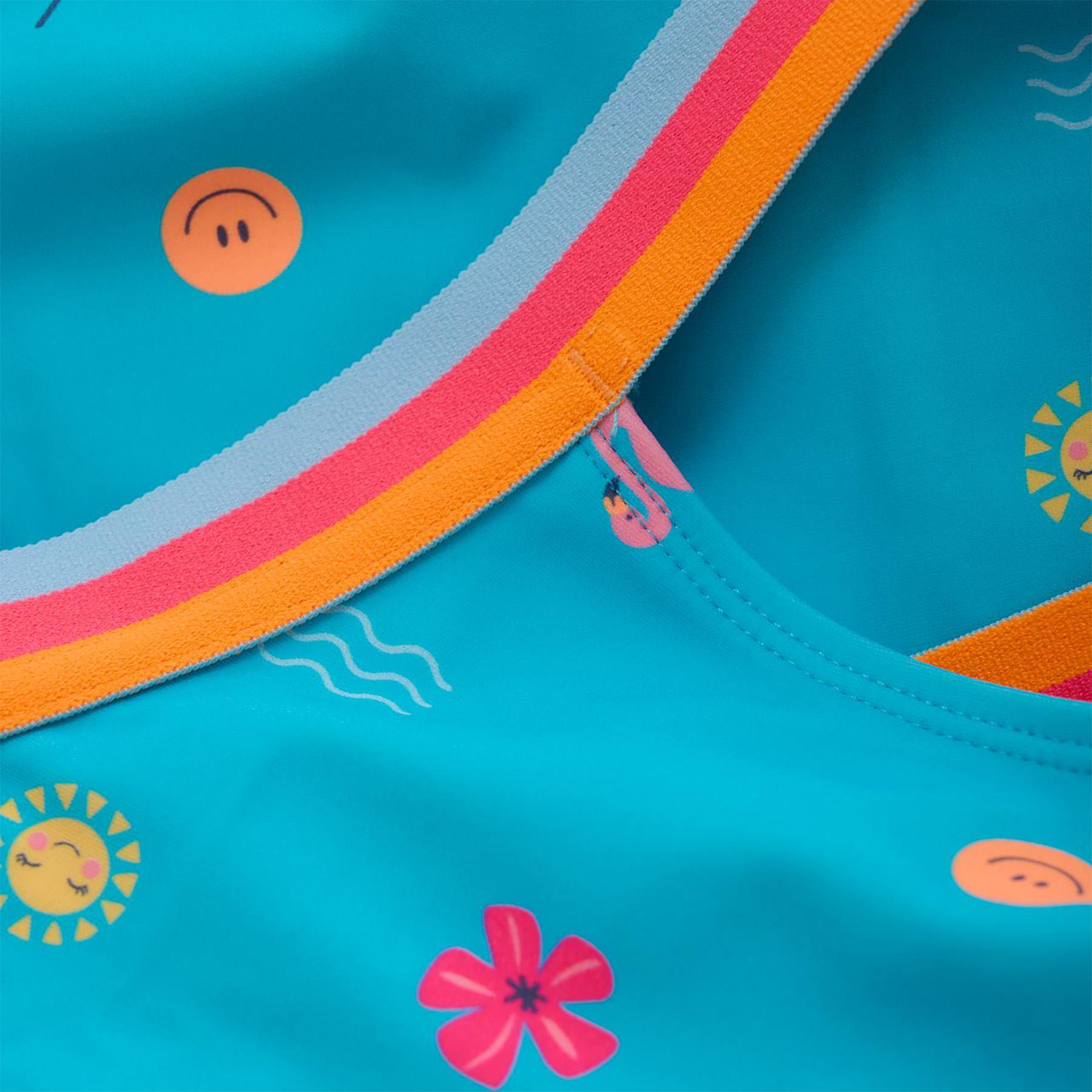 Product gallery image number 2 for product Maillot de bain à bretelles élastiques - Fille