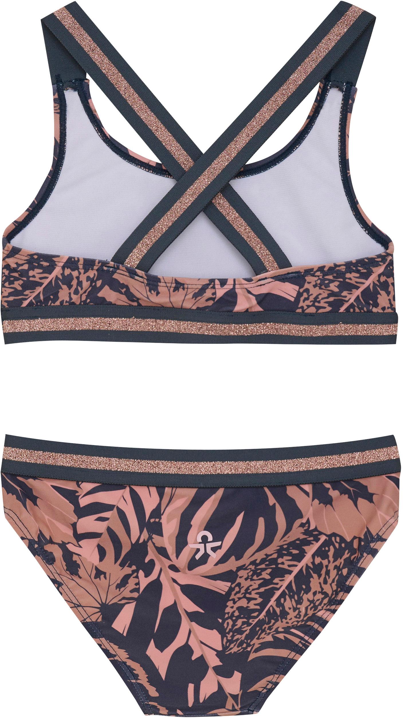 Product gallery image number 3 for product Contrast Straps Bikini - Girls