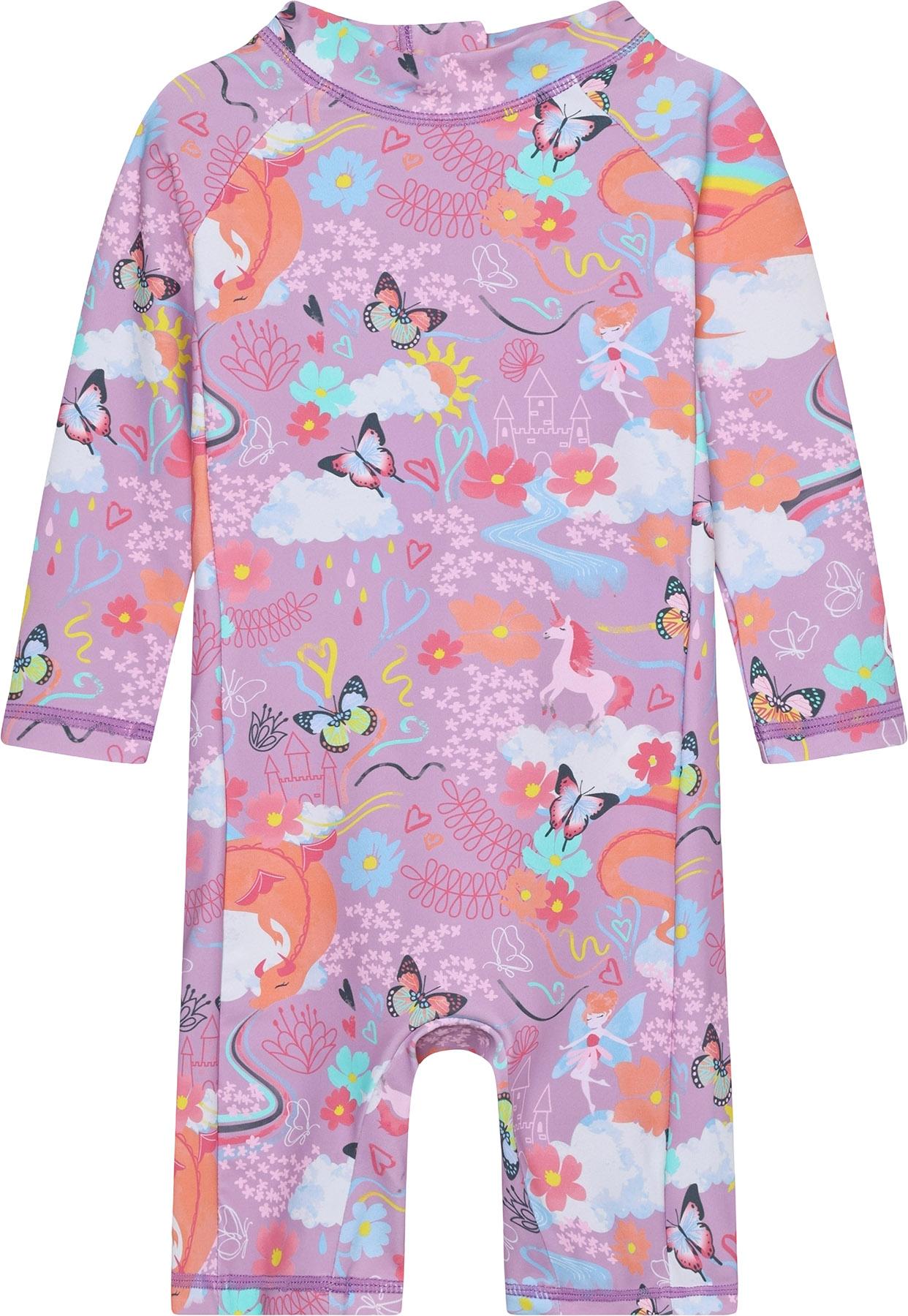 Product image for AOP Raglan Sleeve Swimsuit - Baby