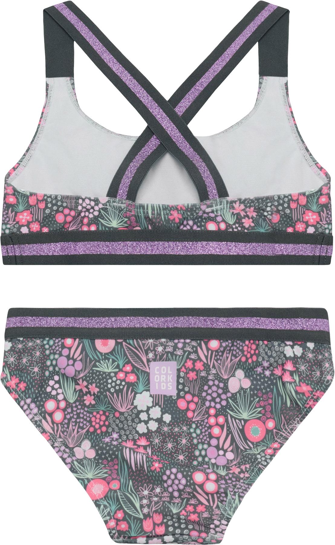Product gallery image number 2 for product Maillot de bain deux-pièces AOP - Fille