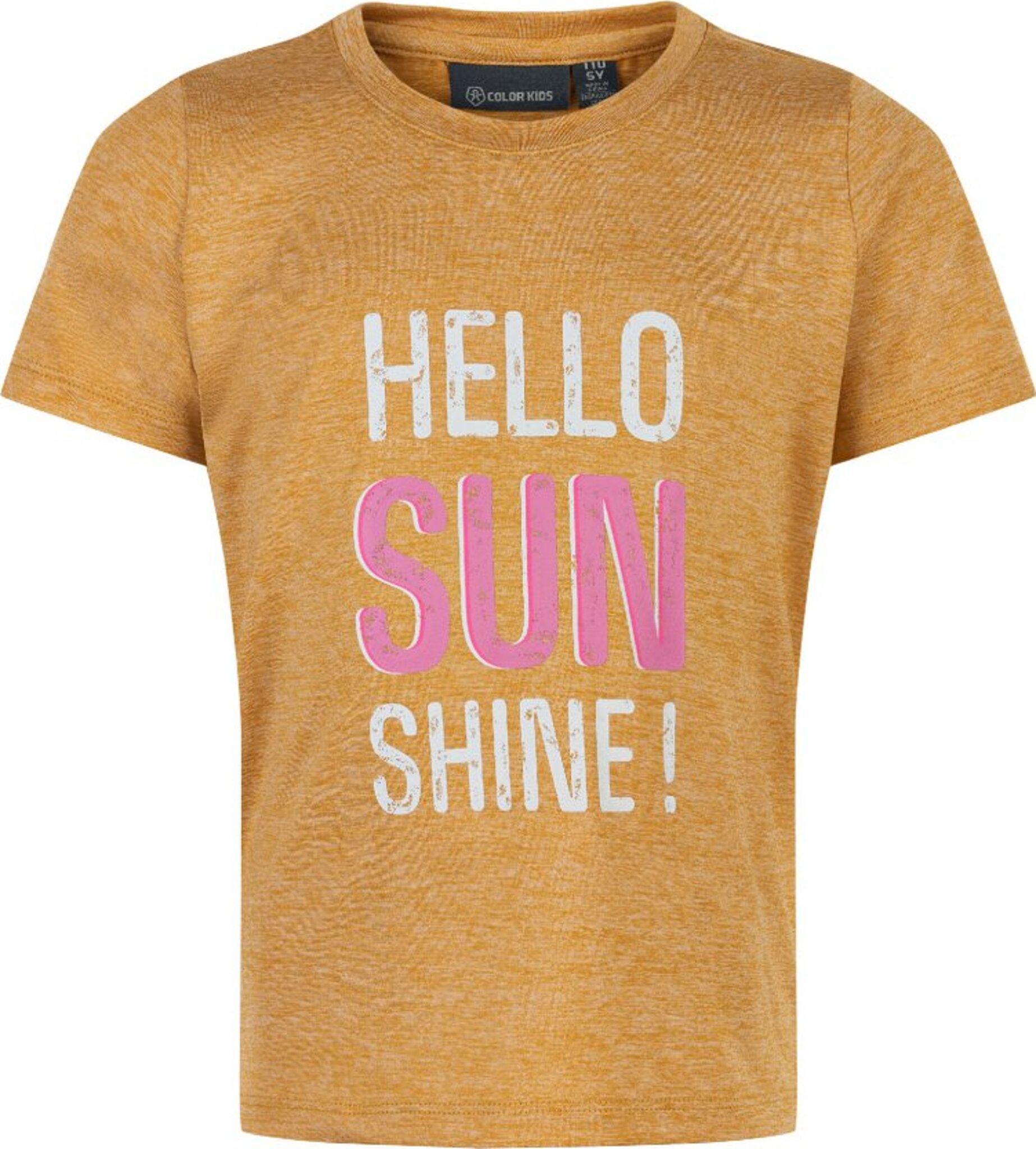 Product gallery image number 1 for product Front Print Short Sleeve T-Shirt - Girl's