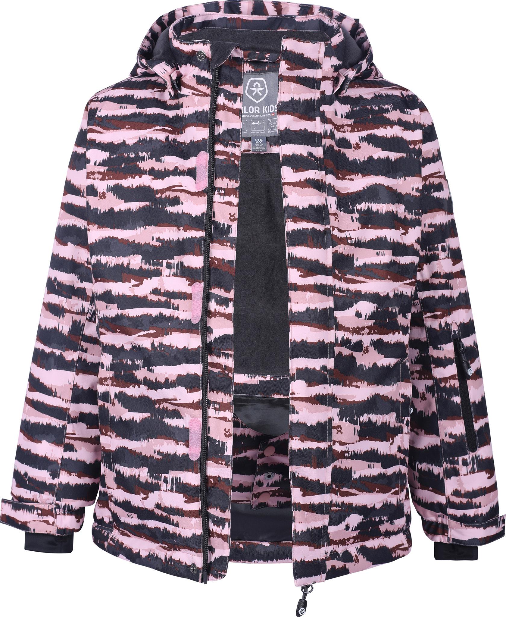 Product gallery image number 3 for product All Over Print Ski Jacket - Girls