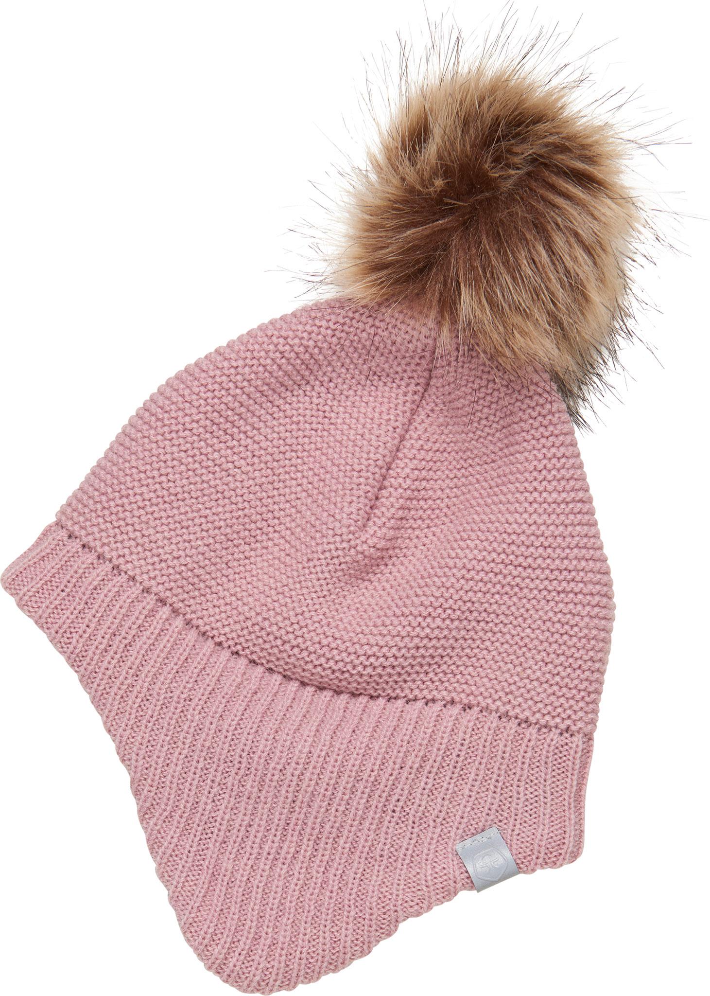 Product gallery image number 1 for product Knit Hat with Detachable Fake Fur - Baby