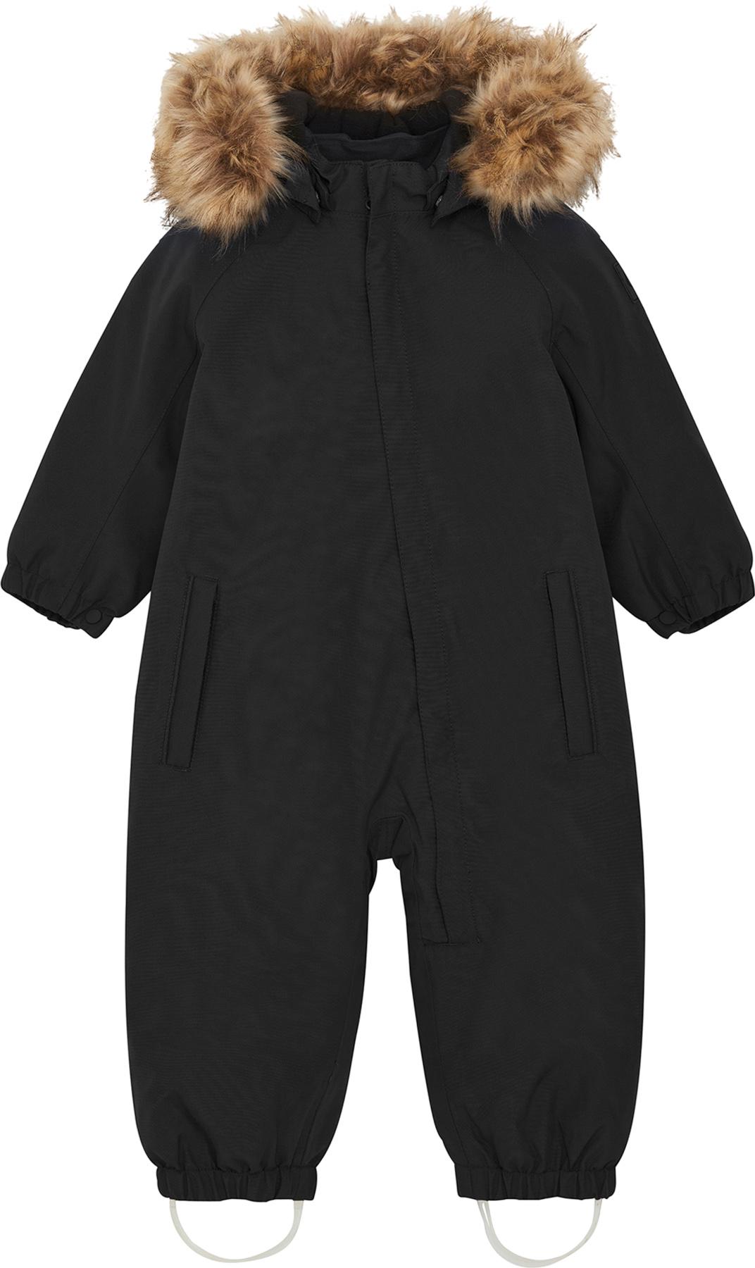 Product image for Coverall with Fake Fur Detachable Hood - Kid