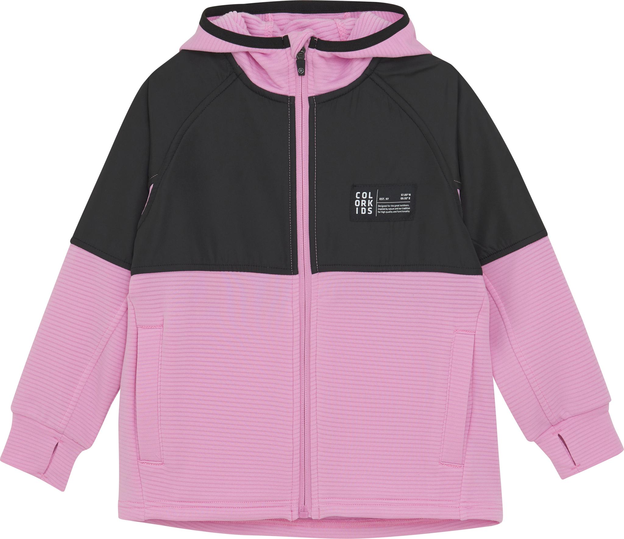 Product gallery image number 1 for product Hooded Fleece Stretch Jacket - Youth