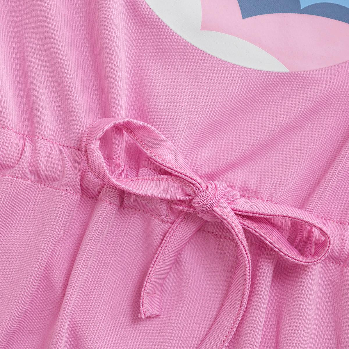 Product gallery image number 3 for product Printed Short Sleeve Dress - Girls