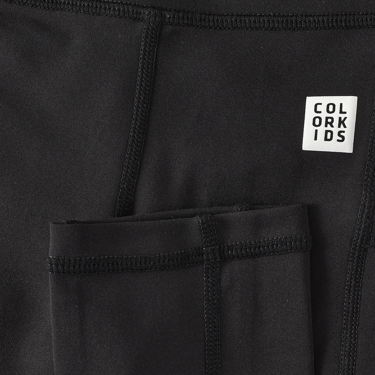 Product gallery image number 3 for product Solid Sports Tights - Girls