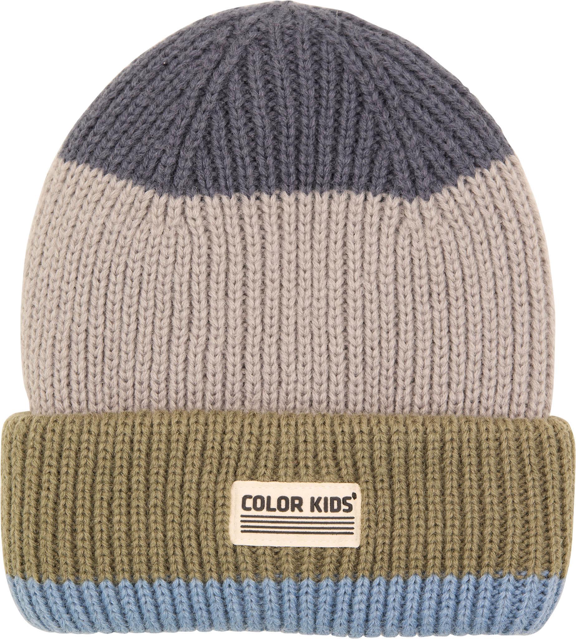 Image de produit pour Tuque couleurs contrastantes en laine - Enfant