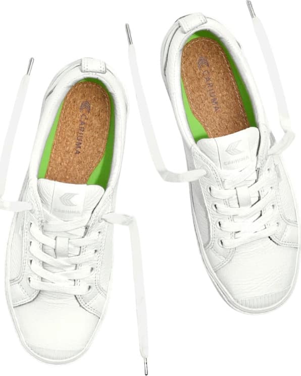 Numéro de l'image de la galerie de produits 5 pour le produit Chaussures sport en cuir grainé OCA Low - Homme