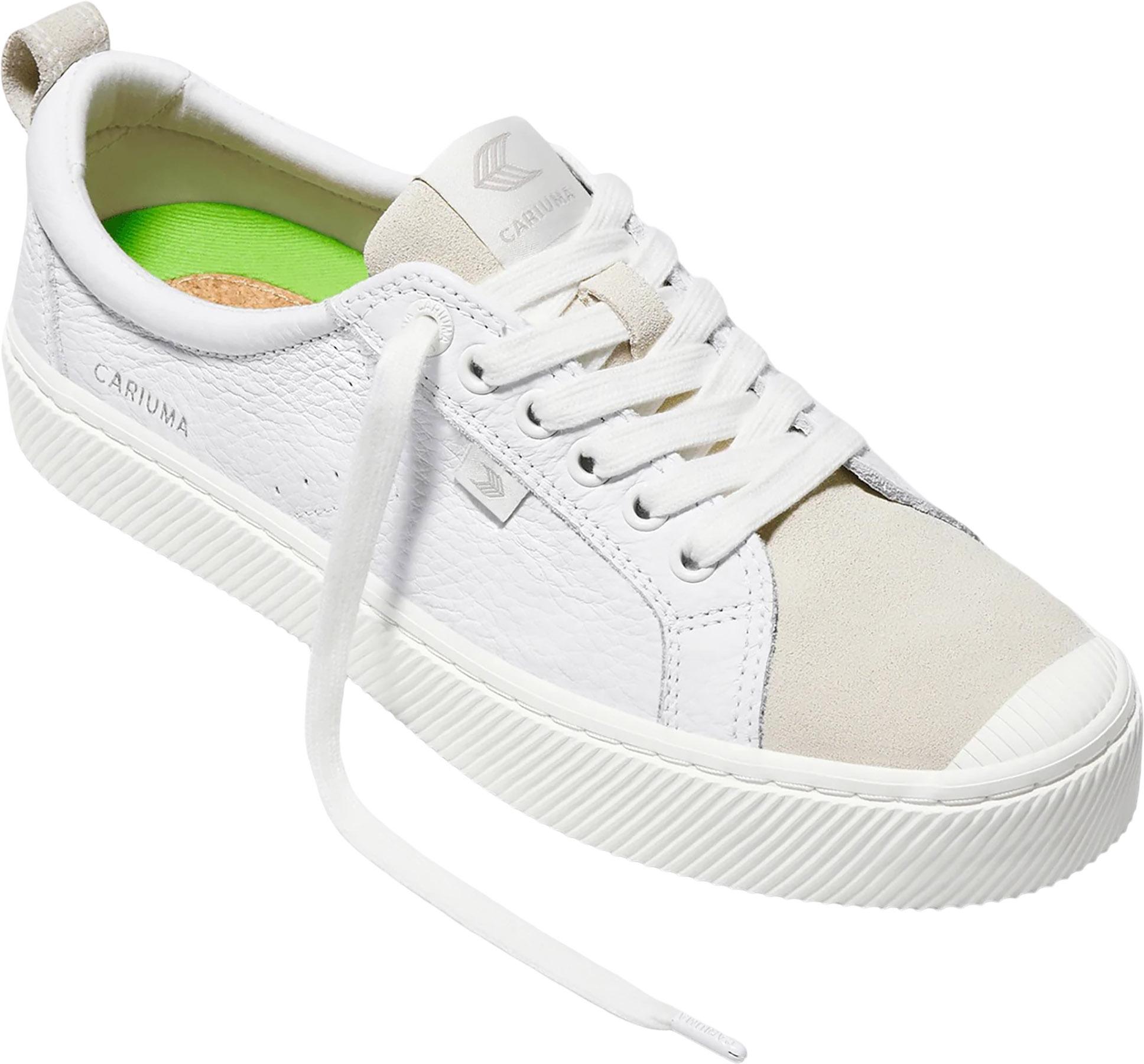 Product gallery image number 3 for product OCA Low Pebbled Leather and Vintage Suede Sneaker - Women's