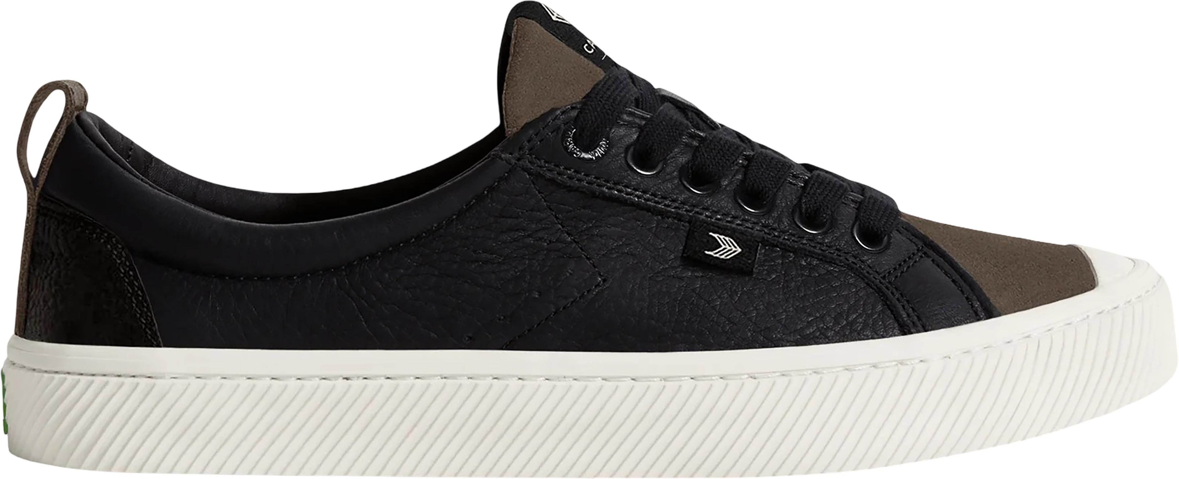 Product gallery image number 1 for product OCA Low Pebbled Leather Sneaker - Women's