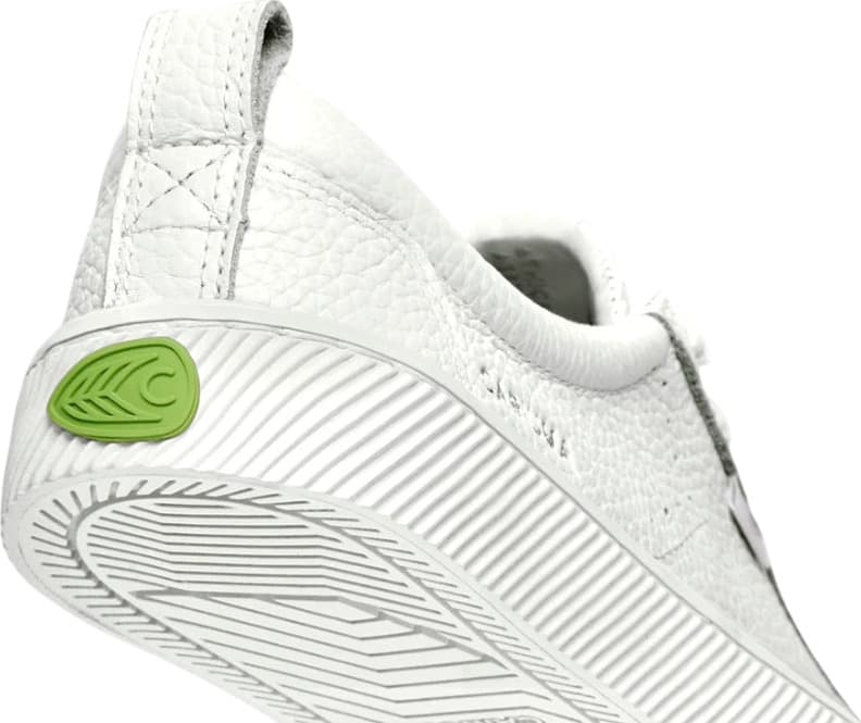 Numéro de l'image de la galerie de produits 7 pour le produit Chaussures sport en cuir grainé OCA Low - Femme