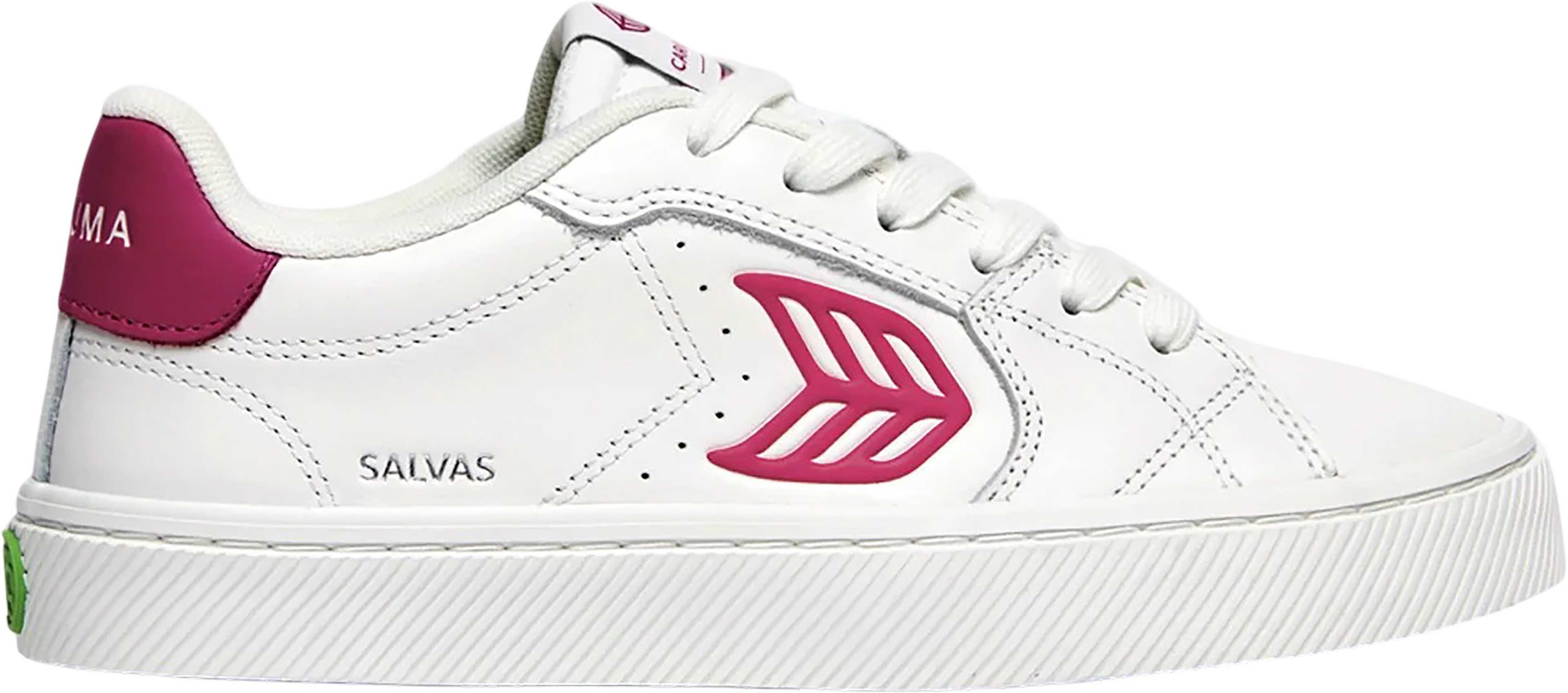 White - Jazzy Pink Logo