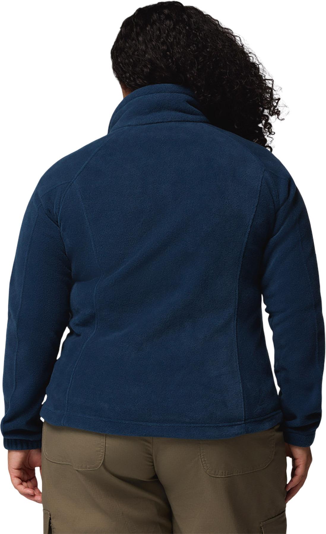 Product gallery image number 3 for product Benton Springs Full zip Fleece Sweatshirt Plus size - Women's