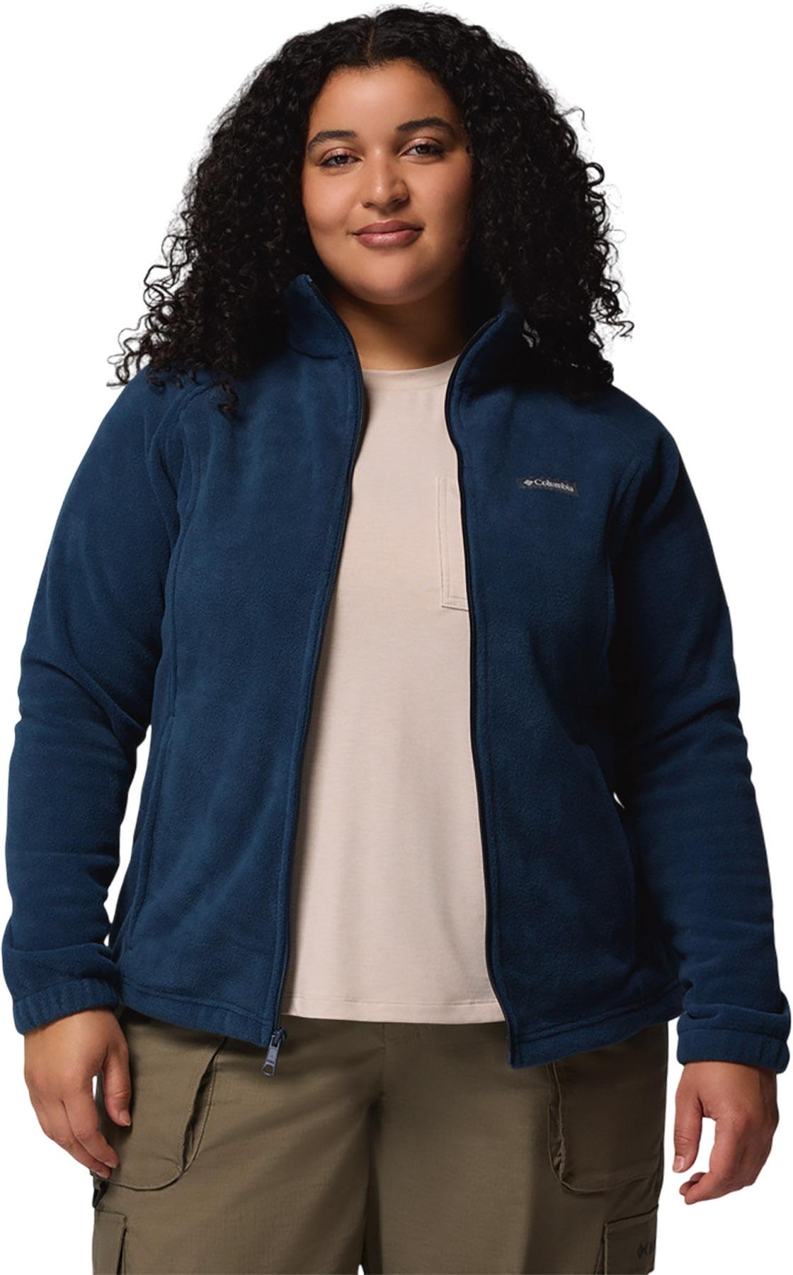 Product gallery image number 7 for product Benton Springs Full zip Fleece Sweatshirt Plus size - Women's