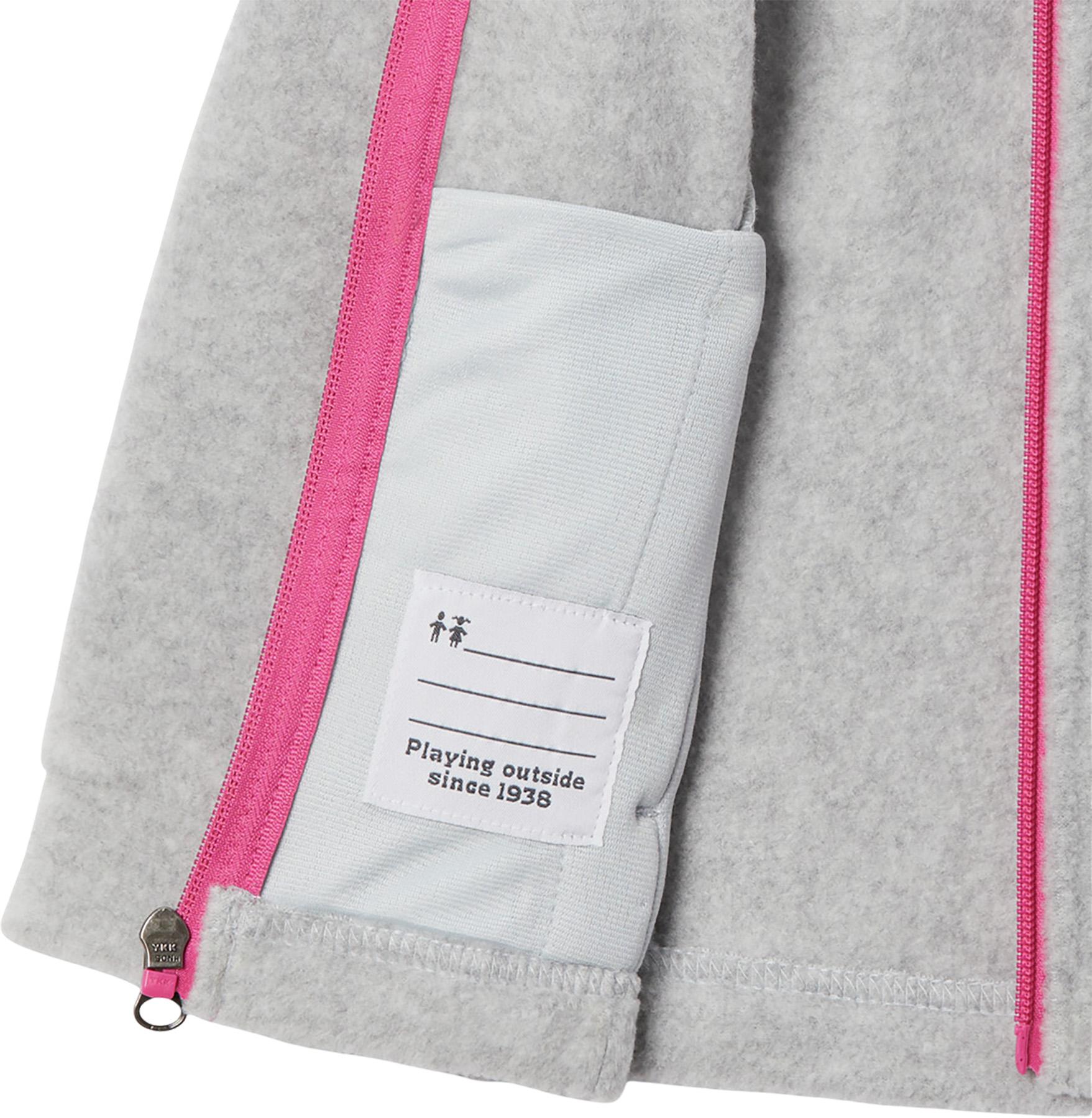 Product gallery image number 3 for product Benton Springs Full zip Fleece Sweatshirt - Toddler Girls