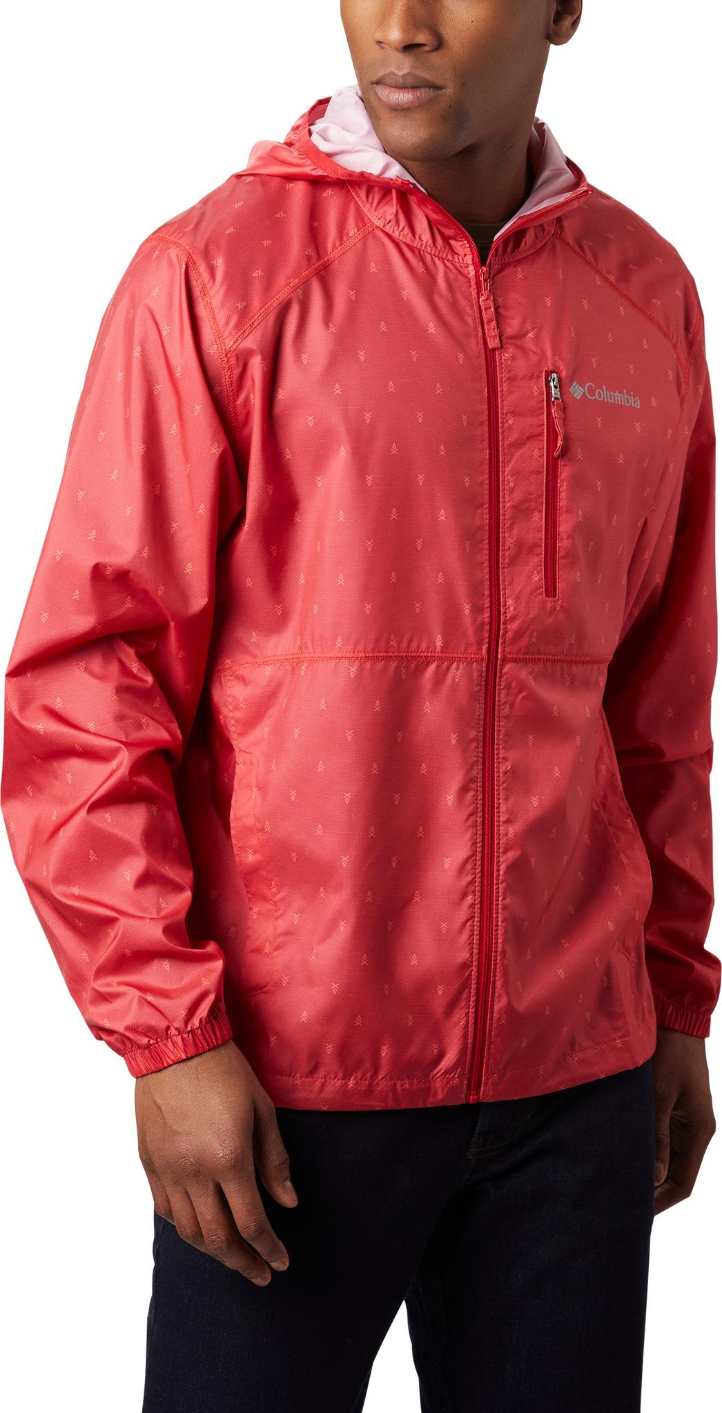 Product gallery image number 4 for product Flash Forward Windbreaker Print Jacket - Men's
