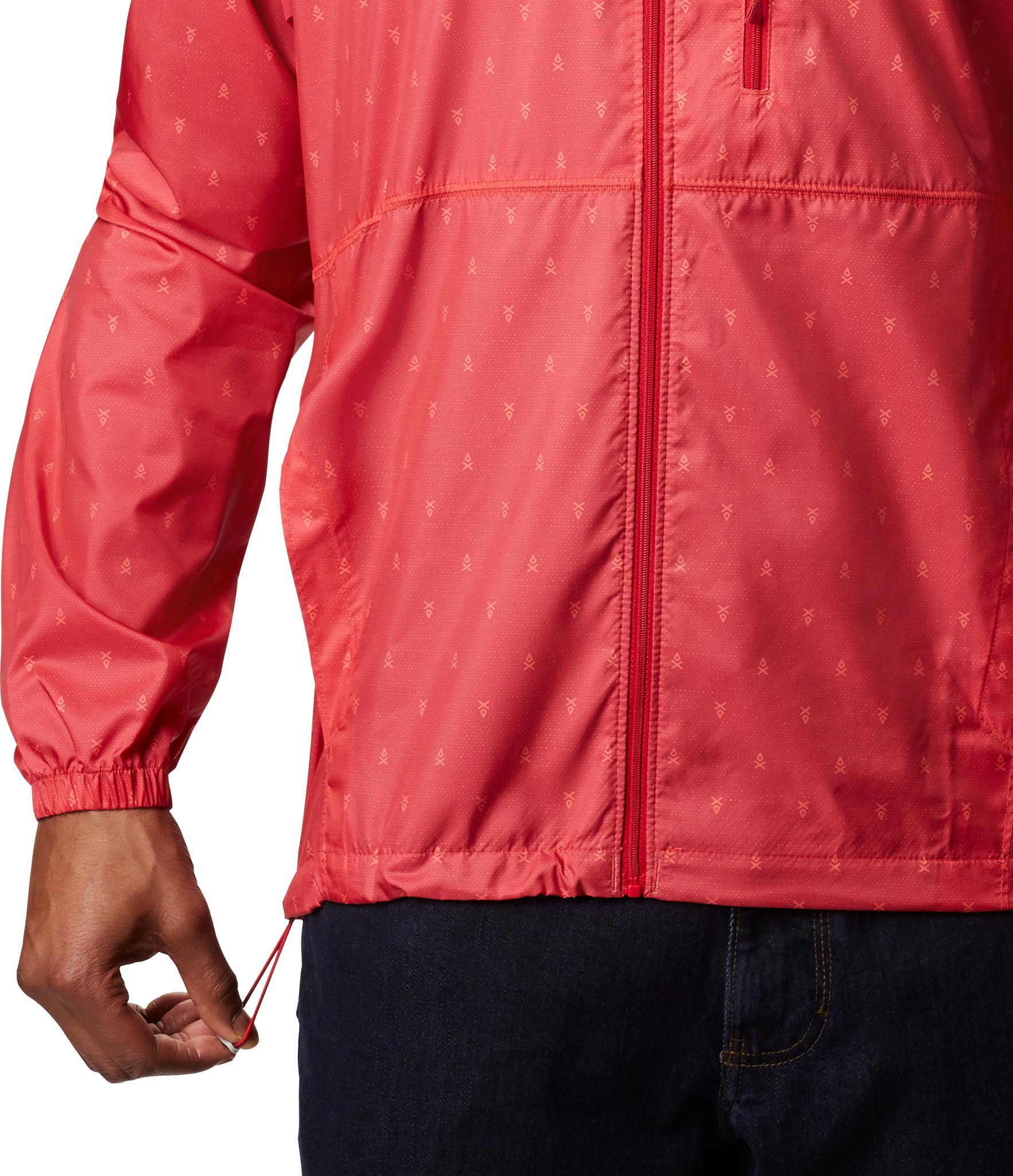Product gallery image number 7 for product Flash Forward Windbreaker Print Jacket - Men's