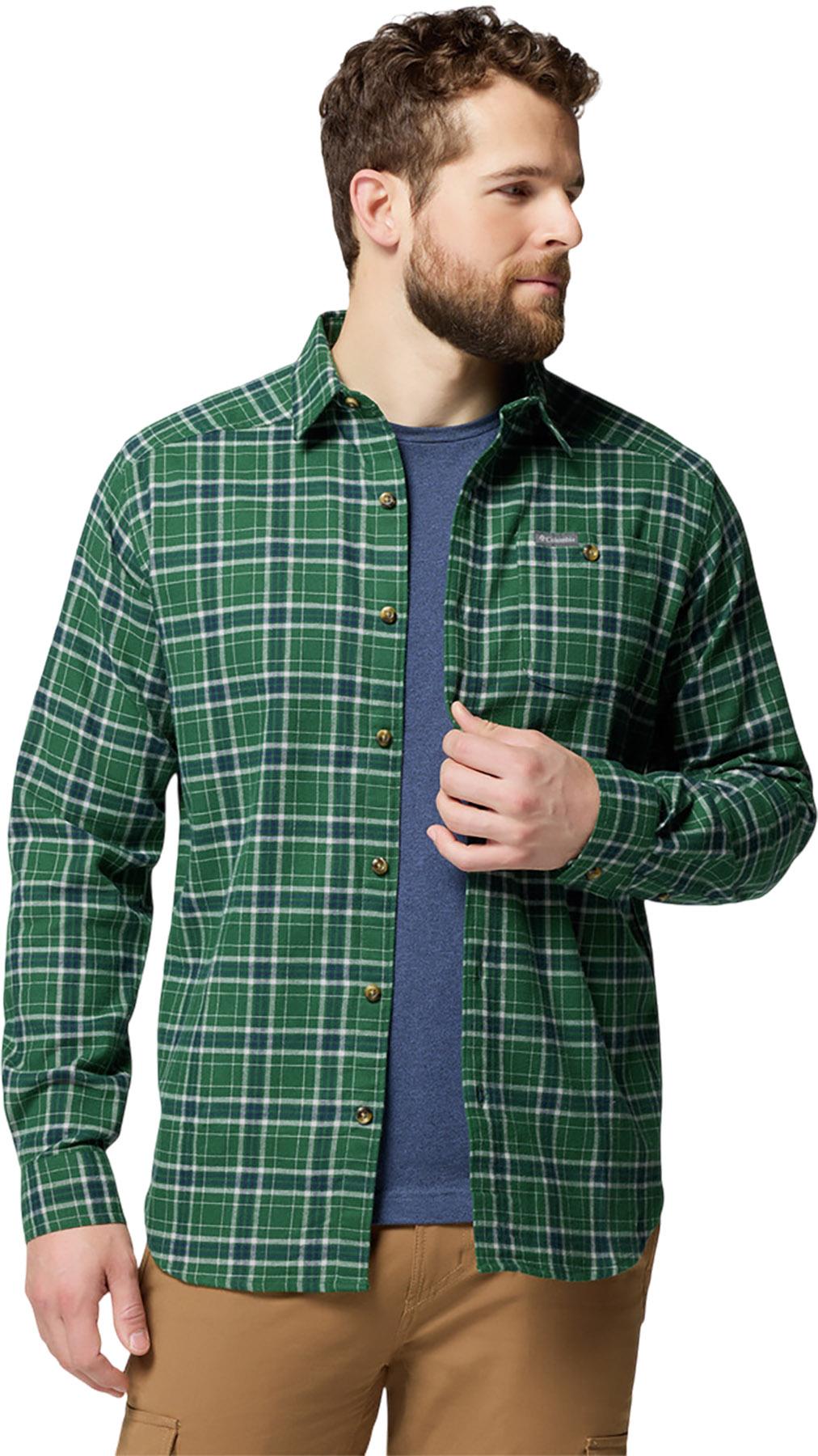 Image de produit pour Chemise à manches longues en flanelle Cornell Woods - Homme