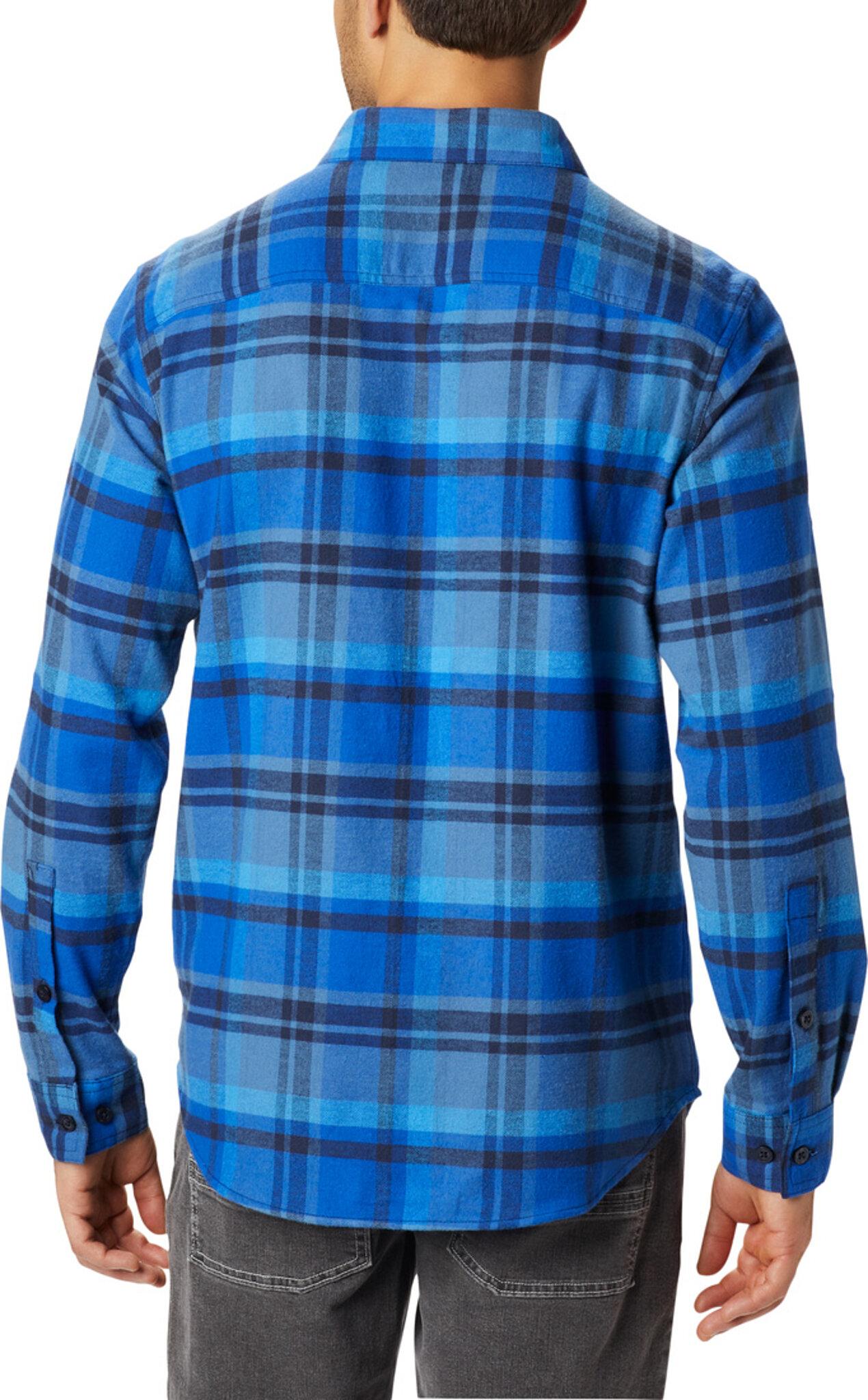 Numéro de l'image de la galerie de produits 3 pour le produit Chemise en flanelle à manches longues Cornell Woods grande taille - Homme