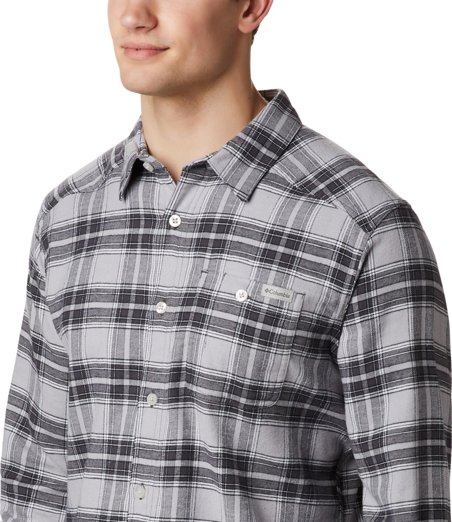 Product gallery image number 3 for product Cornell Woods Long Sleeve Flannel Shirt Big Size - Men's