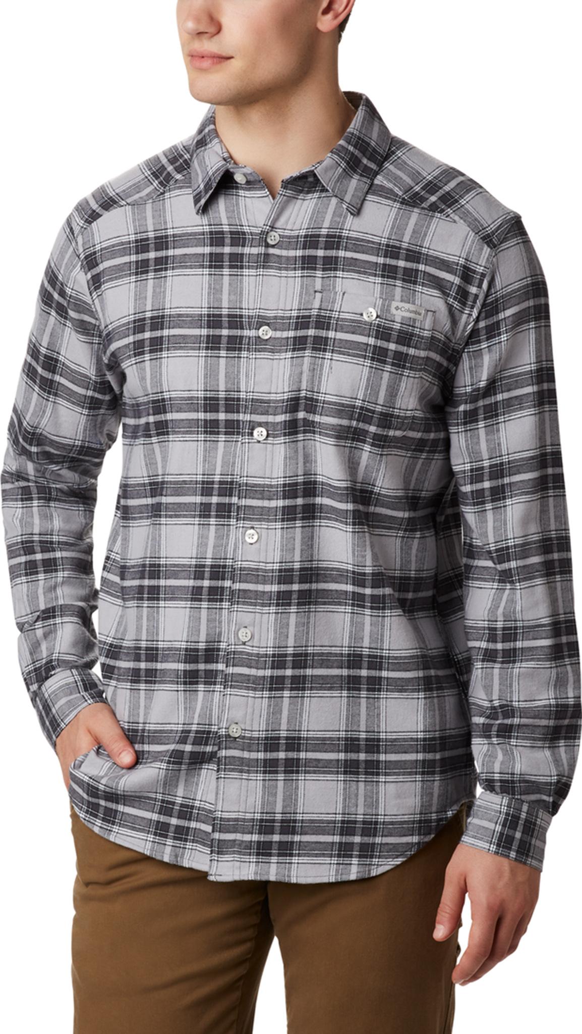Product gallery image number 1 for product Cornell Woods Long Sleeve Flannel Shirt Big Size - Men's