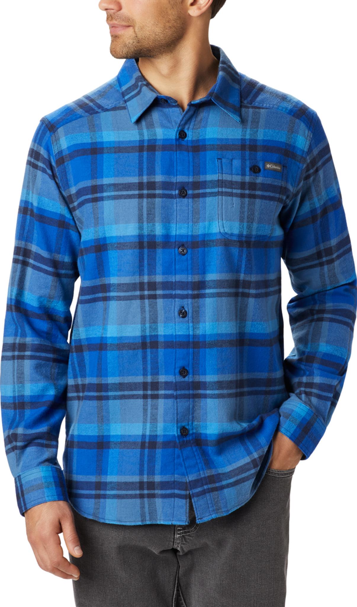 Product gallery image number 1 for product Cornell Woods Flannel Long Sleeve Shirt - Tall - Men’s