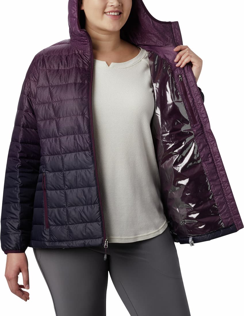 Product gallery image number 3 for product Voodoo Falls 590 TurboDown Hooded Jacket Plus Size - Women's
