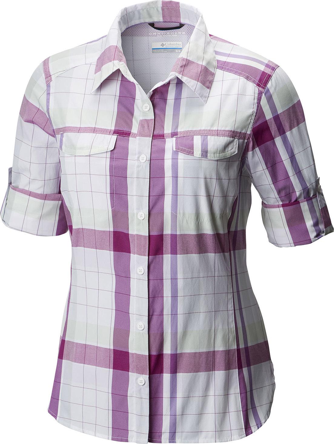 Product gallery image number 3 for product Silver Ridge Lite Plaid Long Sleeve Shirt - Women's
