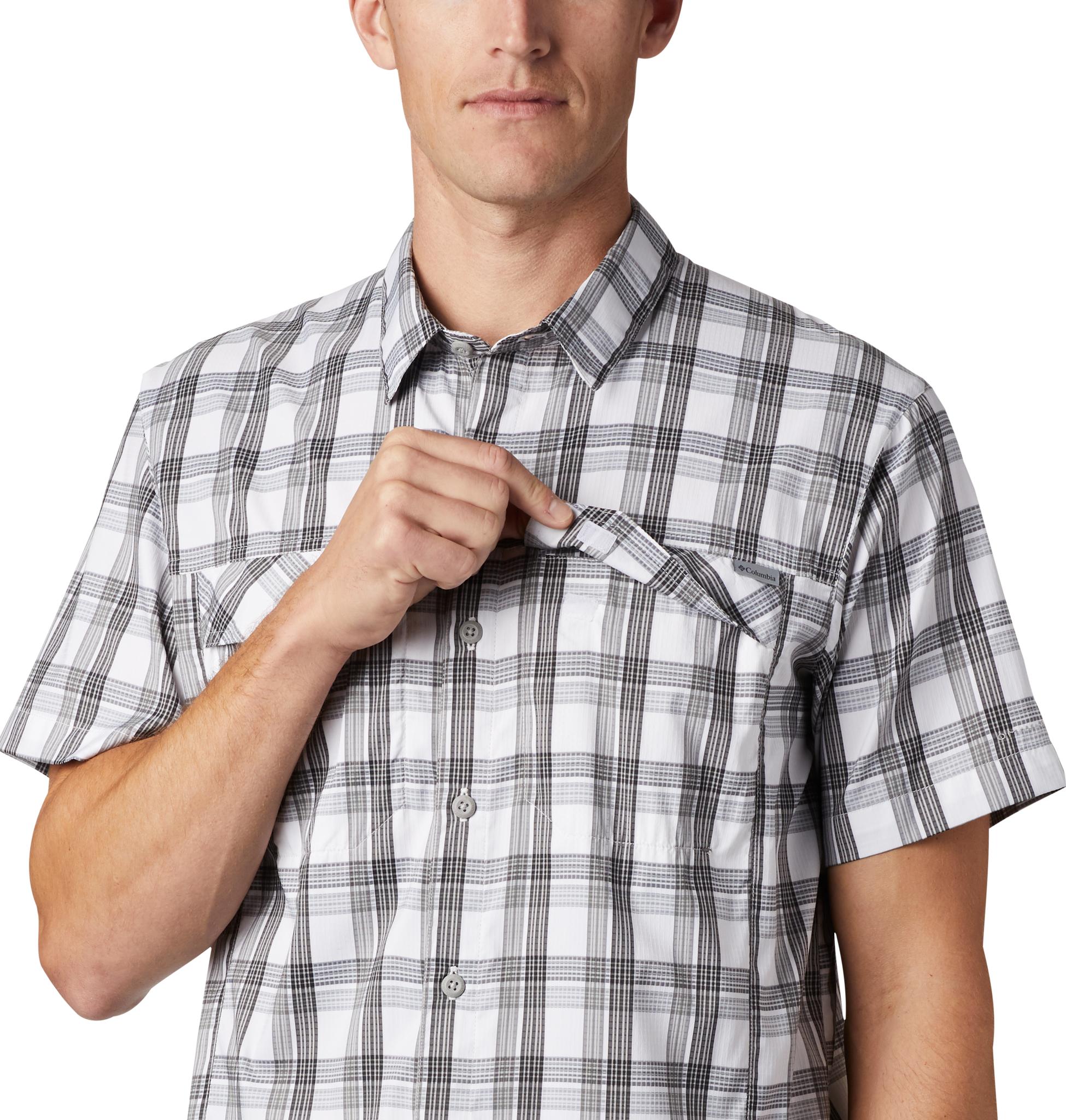 Product gallery image number 4 for product Silver Ridge Lite Plaid Short Sleeve Shirt - Men's