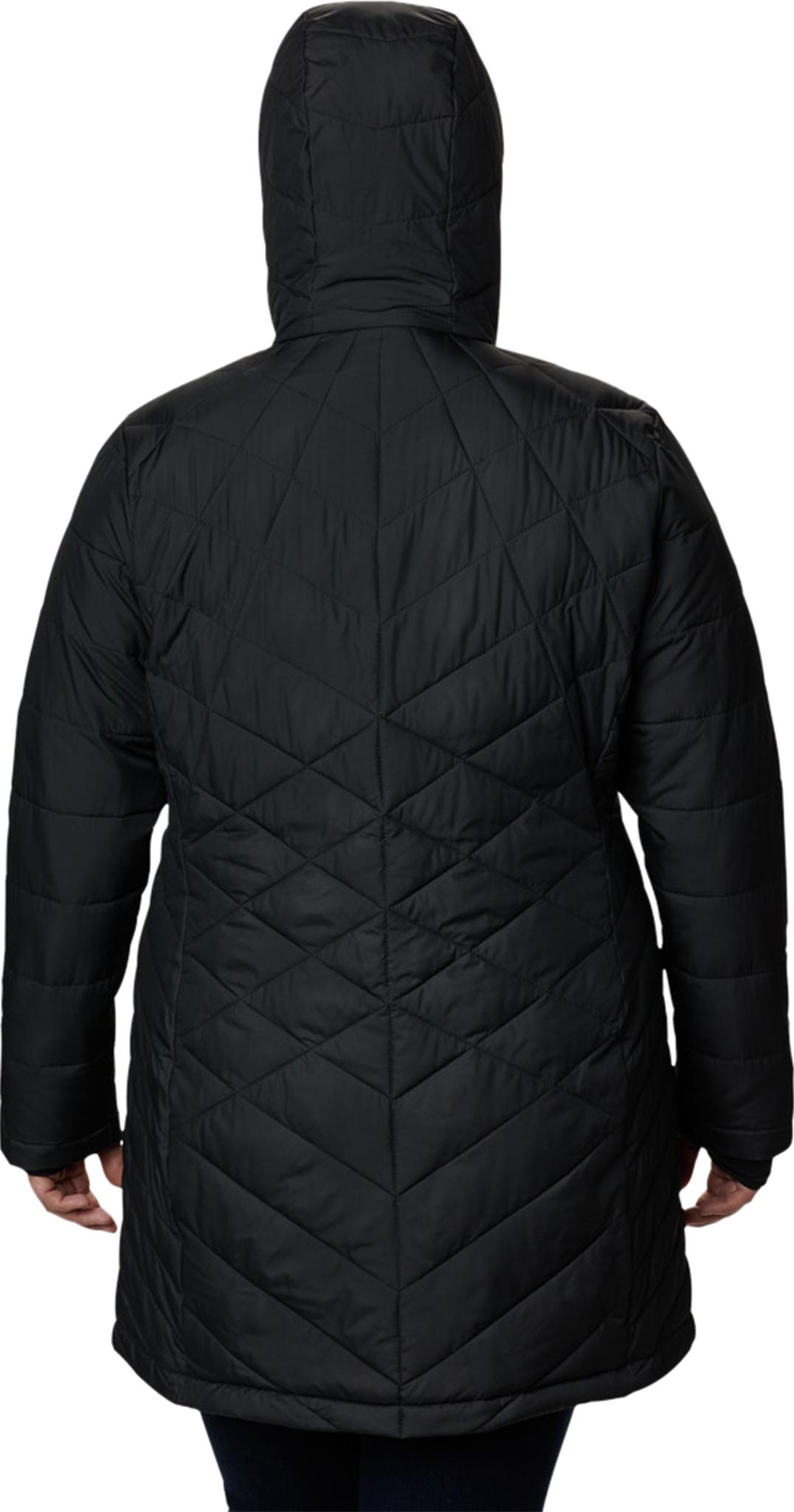 Product gallery image number 5 for product Heavenly Plus Size Long Hooded Jacket - Women's