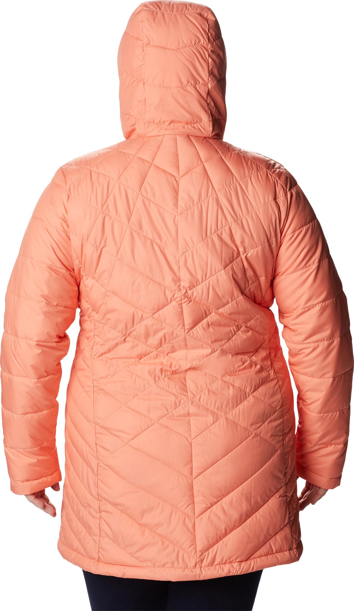 Product gallery image number 2 for product Heavenly Plus Size Long Hooded Jacket - Women's